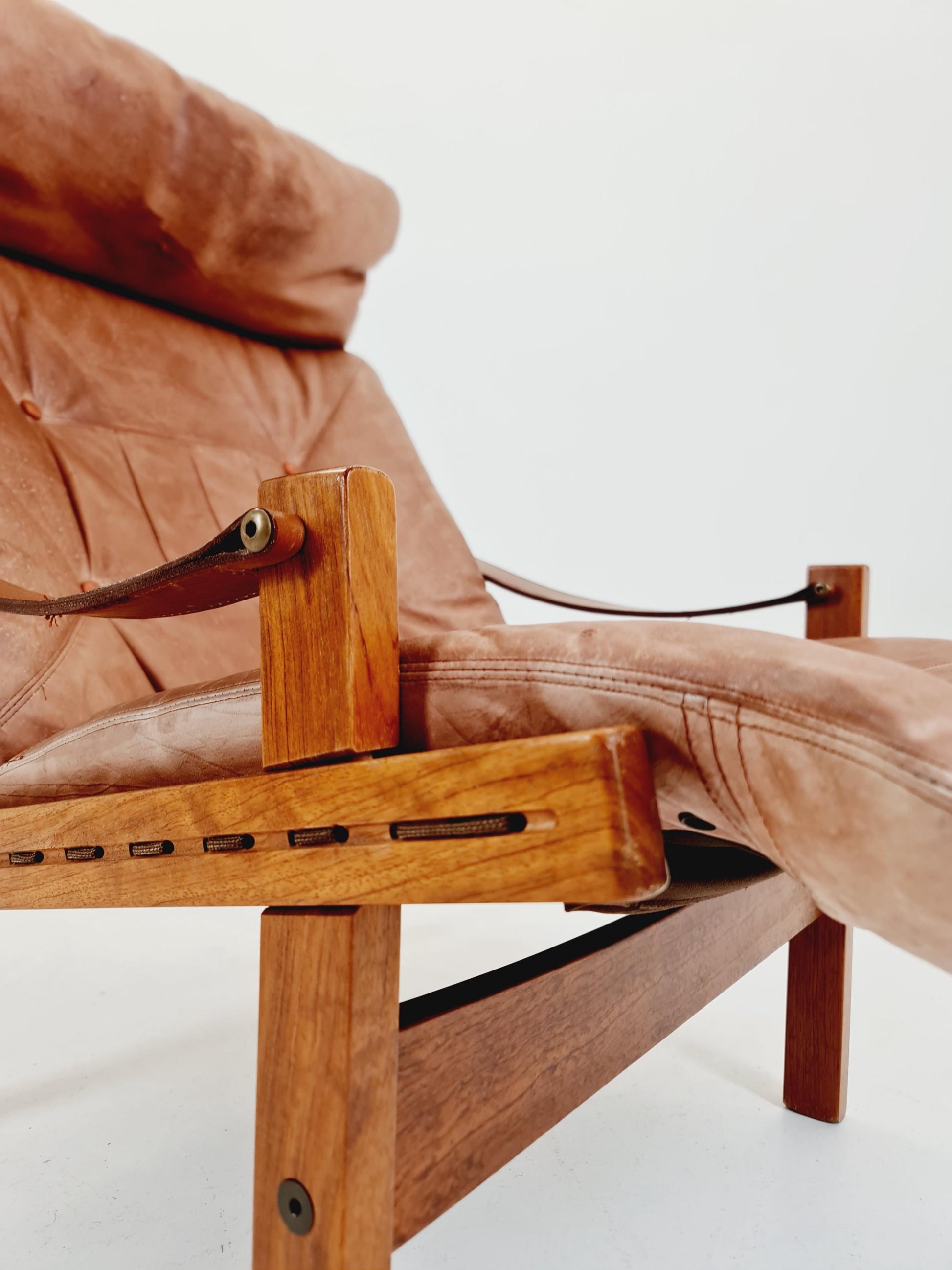 Mid-century Hunter chair by Torbjorn Afdal for Bruksbo 1960s