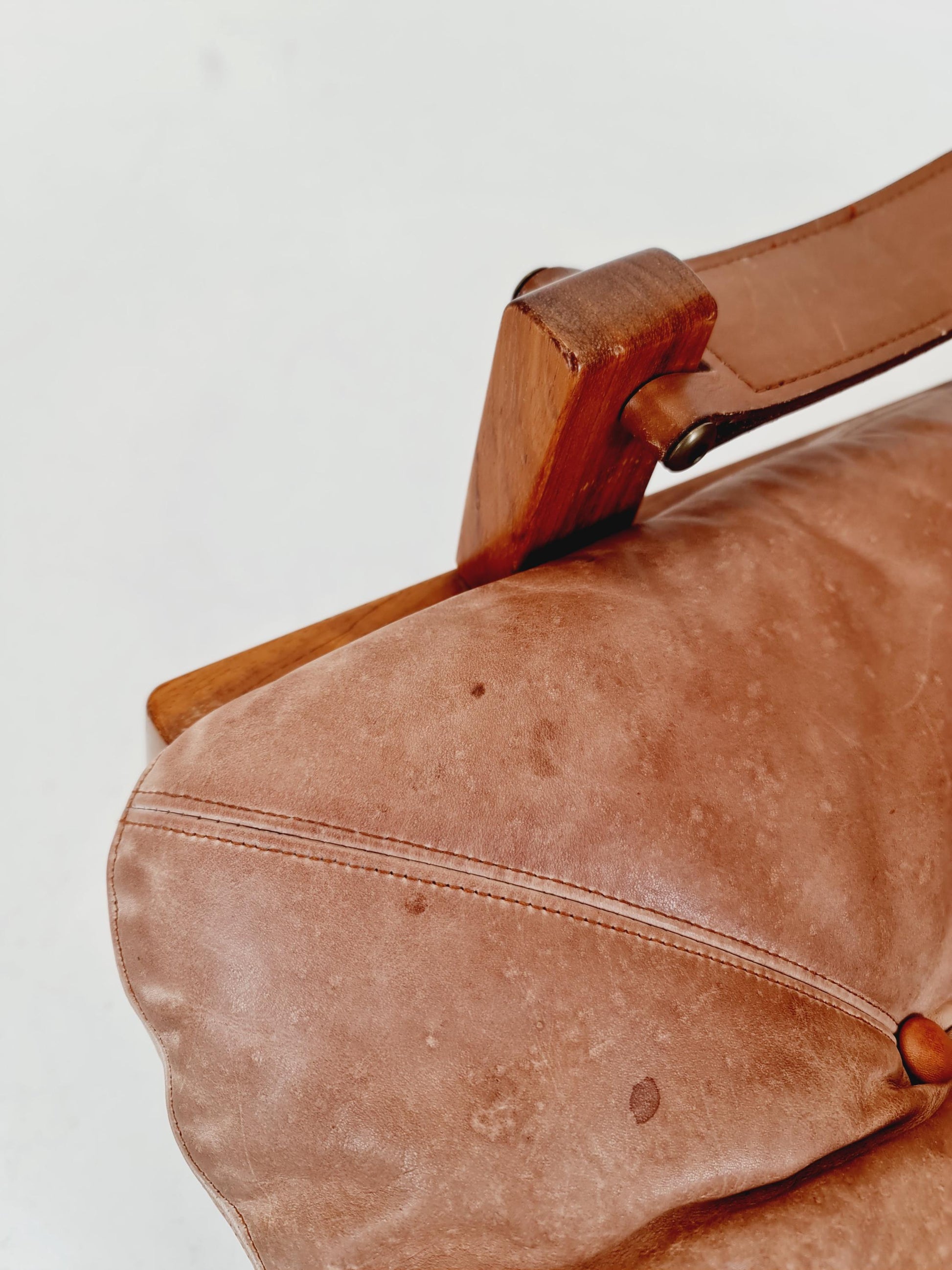 Mid-century Hunter chair by Torbjorn Afdal for Bruksbo 1960s