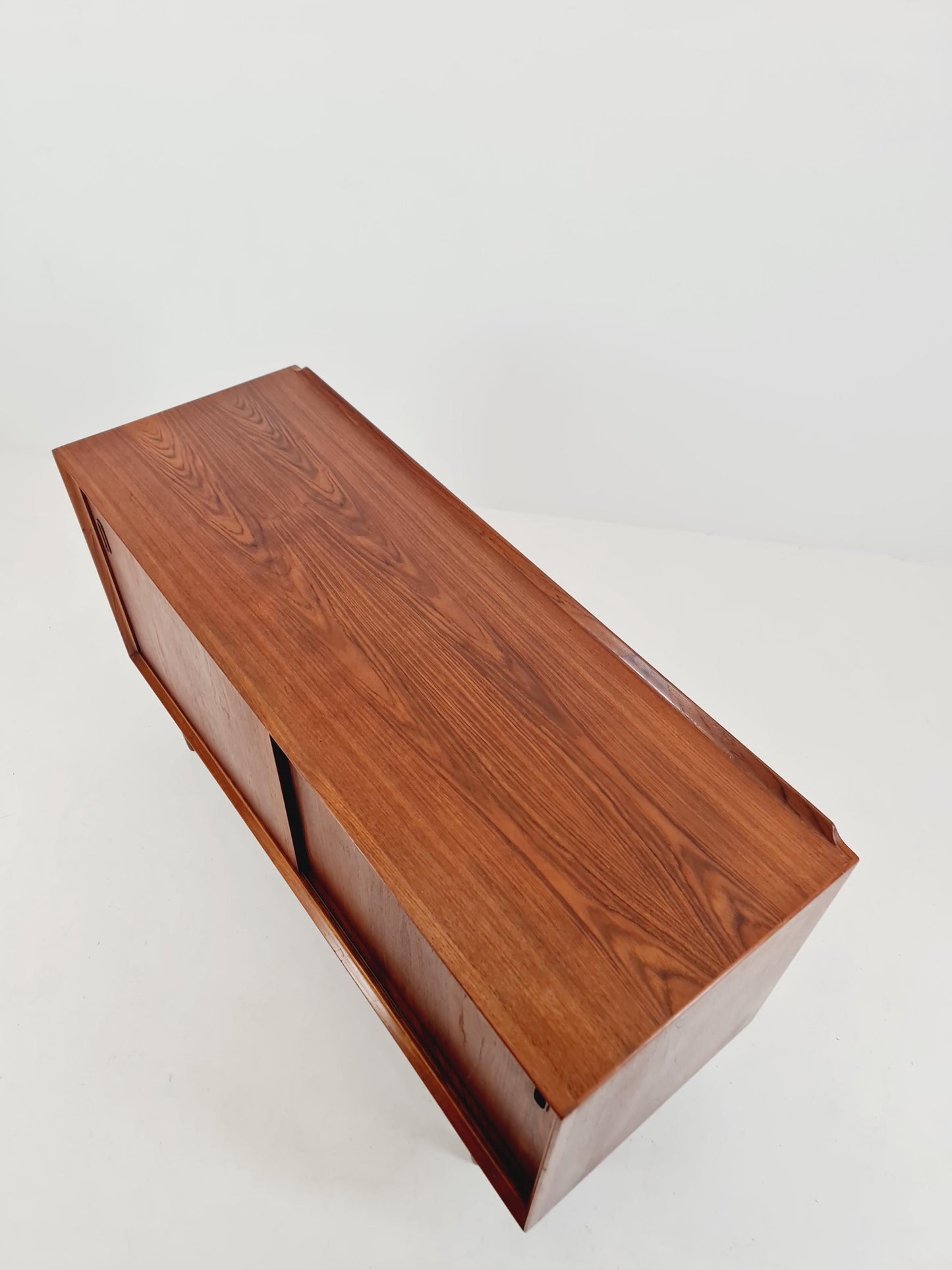 Rare Mid century Dansih Teak Sideboard with Revolving doors by Arne Vodder for Sebast , 1960s