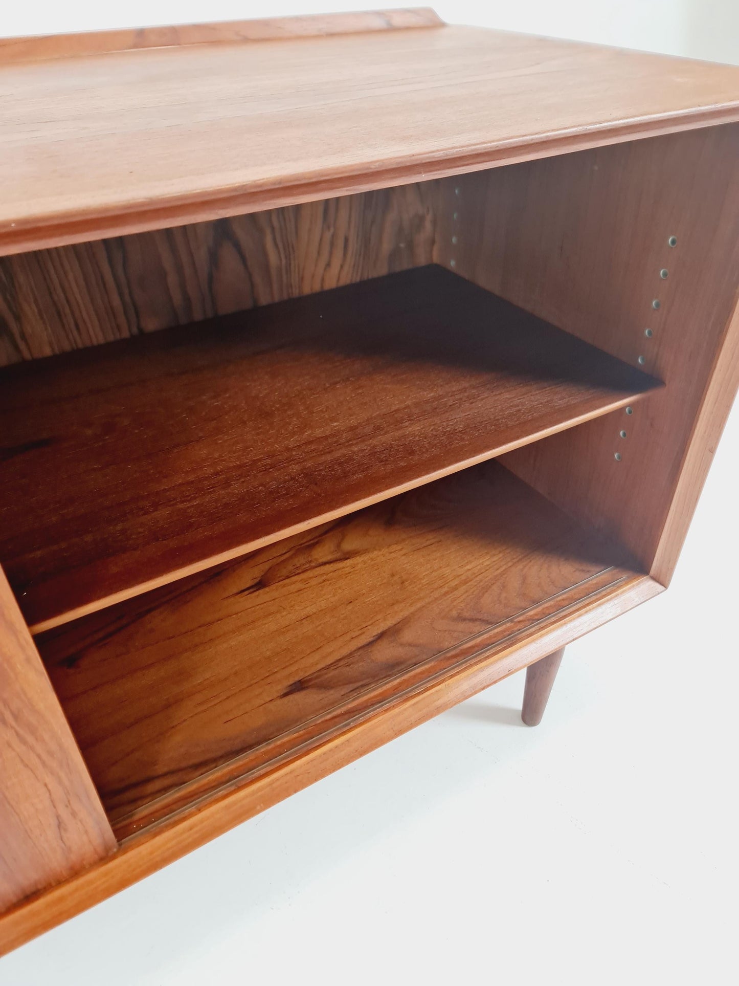 Rare Mid century Dansih Teak Sideboard with Revolving doors by Arne Vodder for Sebast , 1960s