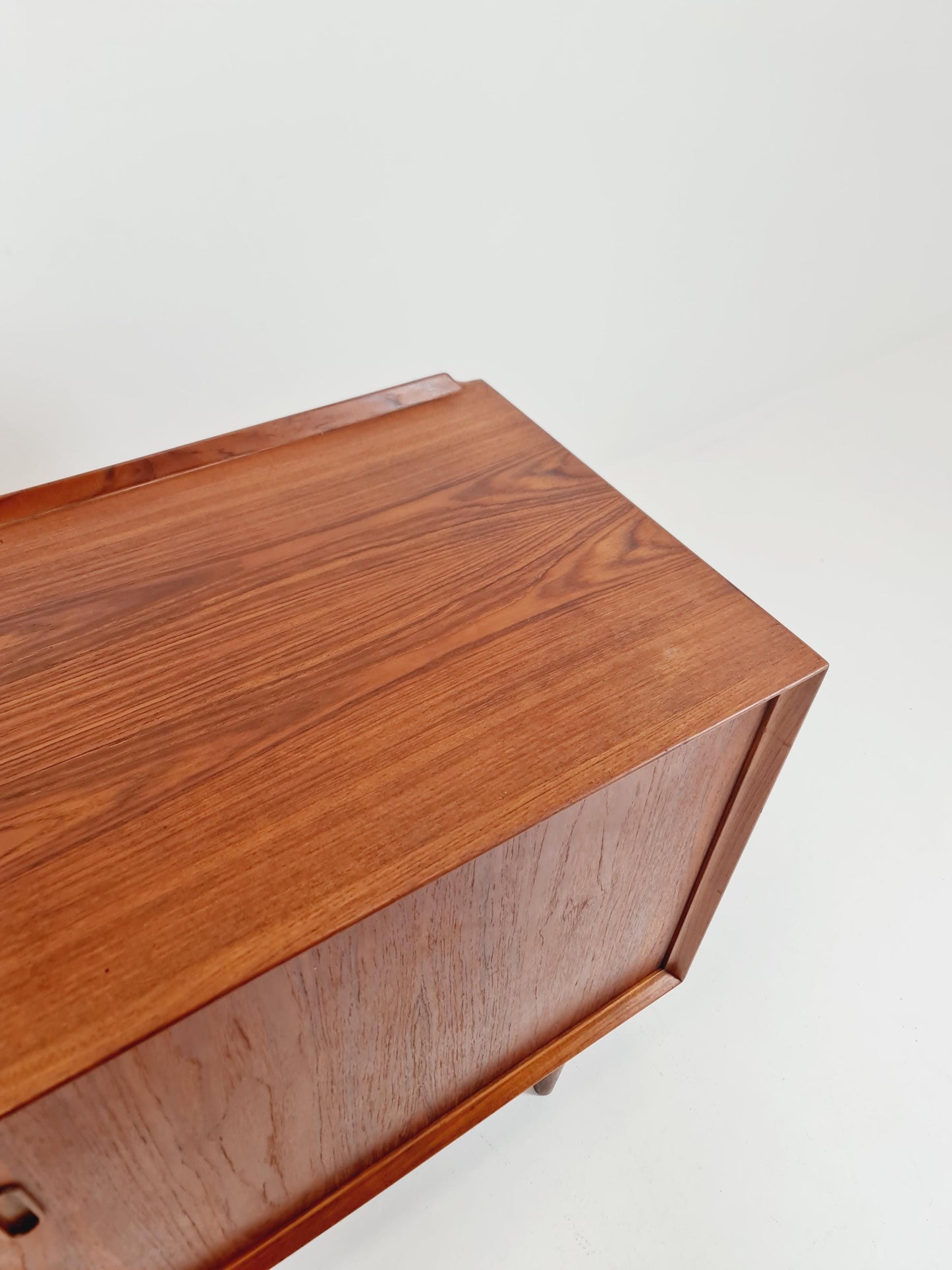 Rare Mid century Dansih Teak Sideboard with Revolving doors by Arne Vodder for Sebast , 1960s
