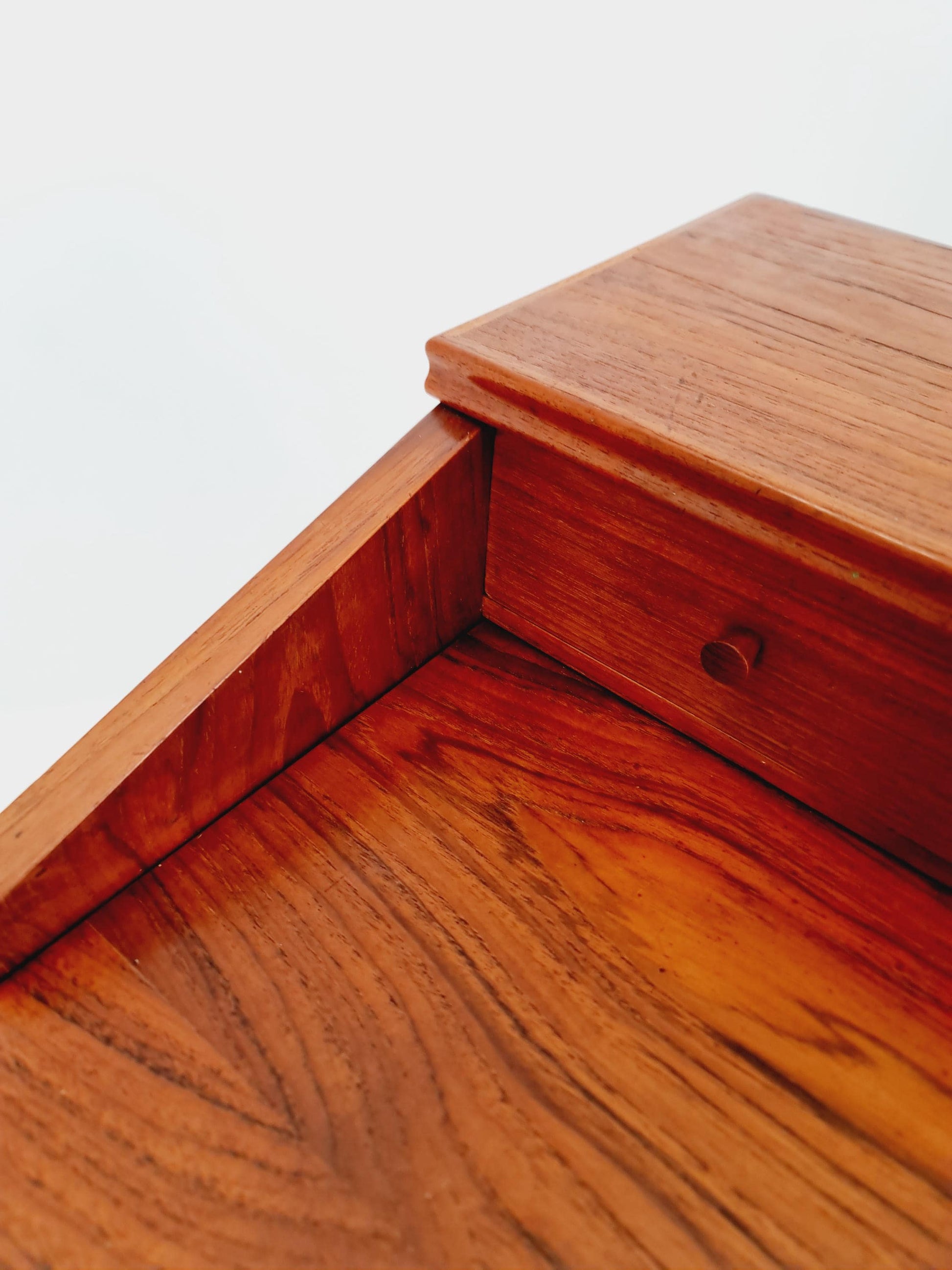 Midcentury Danish vintage teak secretary, vanity /Make up table By Riis Antonsen , 1960s