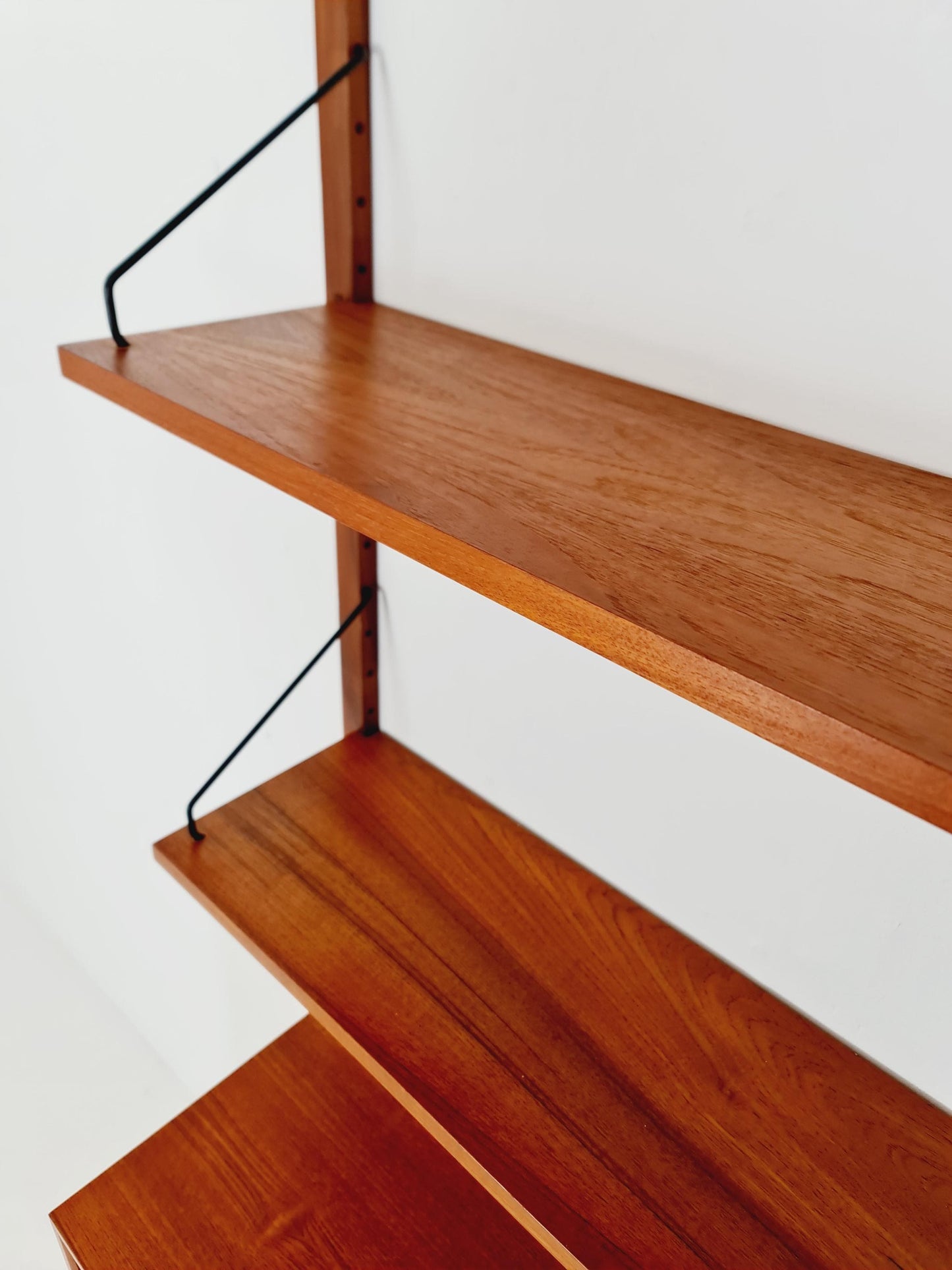 Mid century Danish Teak Wall Unit by Poul Cadovius for Cado, Denmark, 1960s