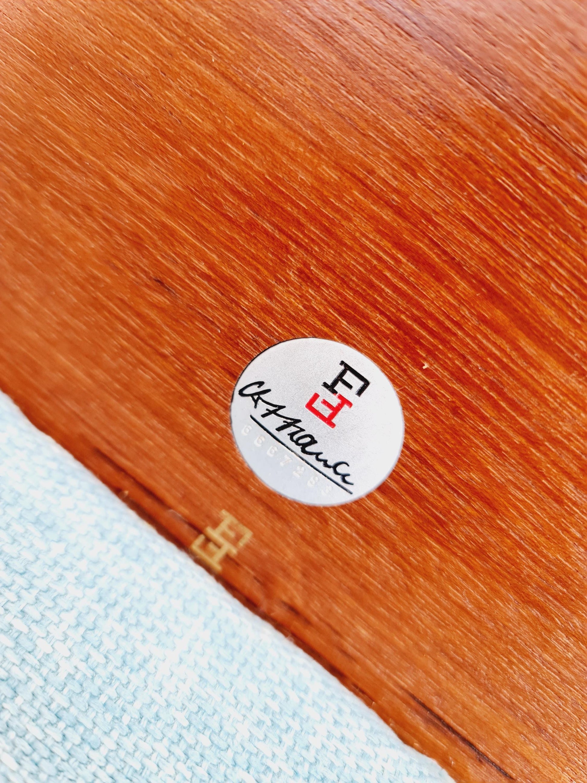 Mid-century Rare Danish teak lounge chair/ Easy chair by Ole Wanscher for Cado France &Son , 1960s