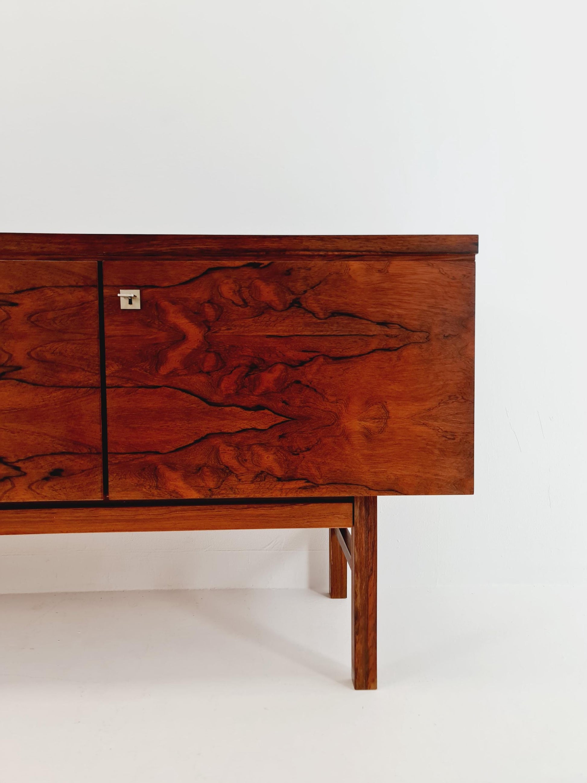 Rare Mid Century Modern German Rosewwod Sideboard, 1960s