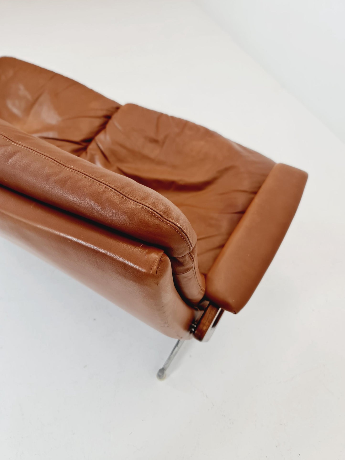 Midcentury sofa King by Andre Vanenbrouck for strässle Switzerland ,1970s