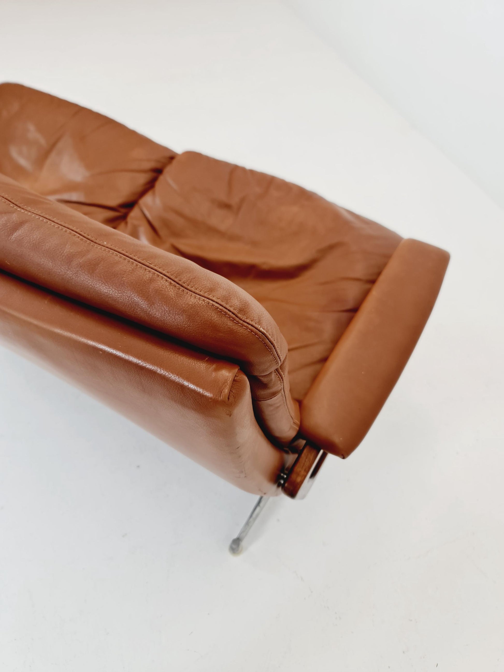 Midcentury sofa King by Andre Vanenbrouck for strässle Switzerland ,1970s