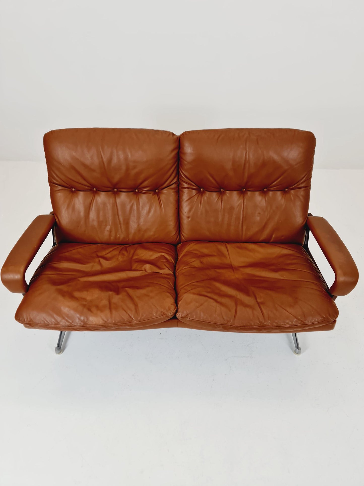 Midcentury sofa King by Andre Vanenbrouck for strässle Switzerland ,1970s