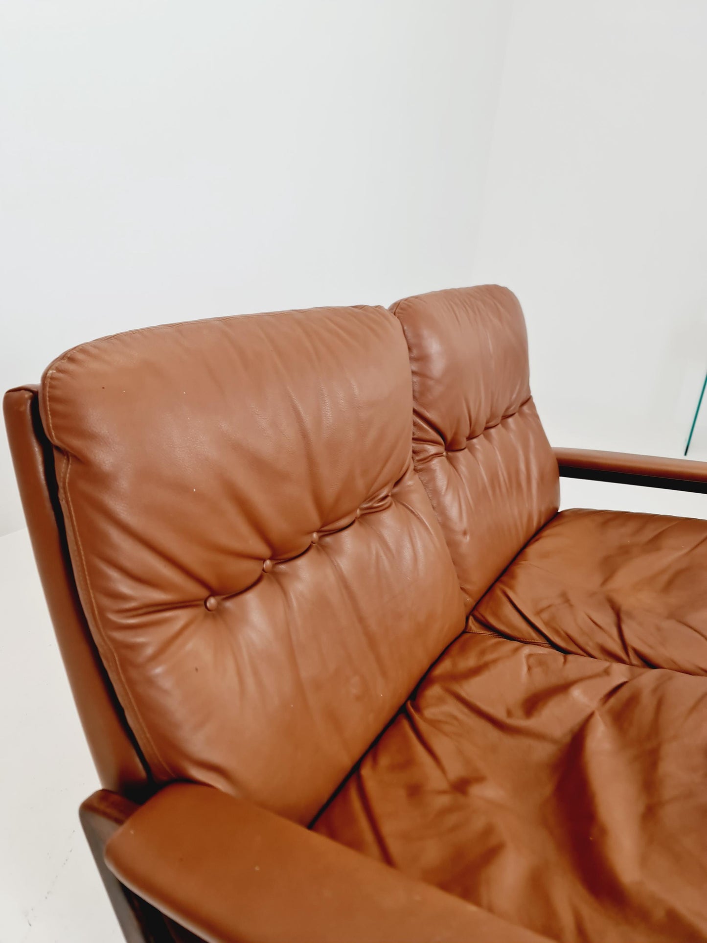 Midcentury sofa King by Andre Vanenbrouck for strässle Switzerland ,1970s