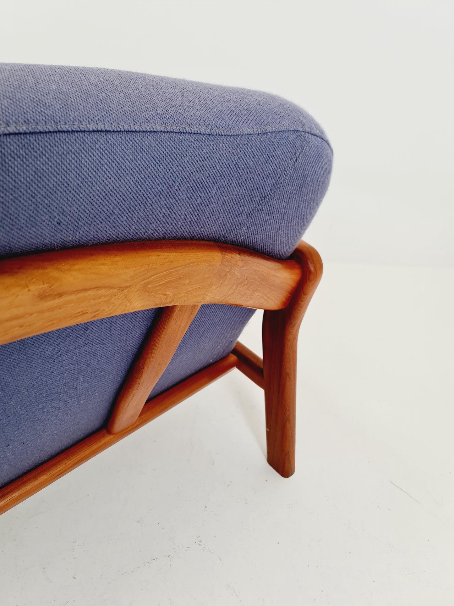 Mid century easy lounge couch by Arne Wahl Iversen for komfort teak , 1960s