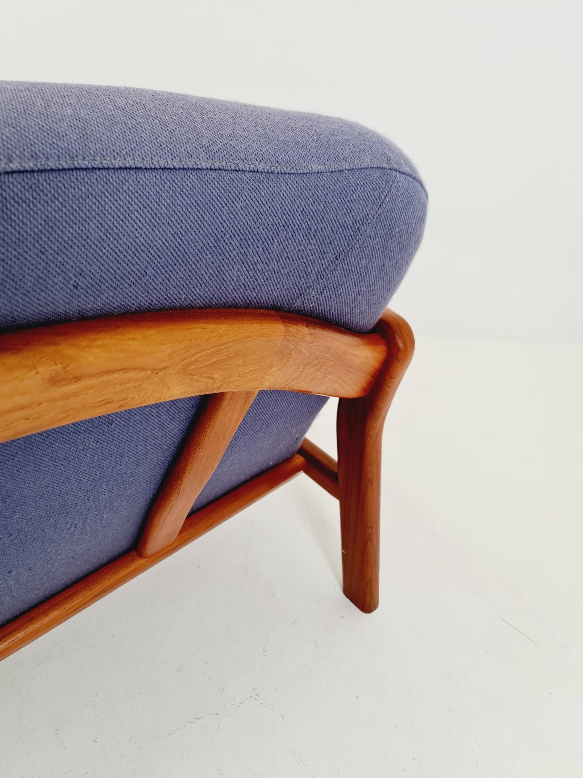 Mid century easy lounge couch by Arne Wahl Iversen for komfort teak , 1960s