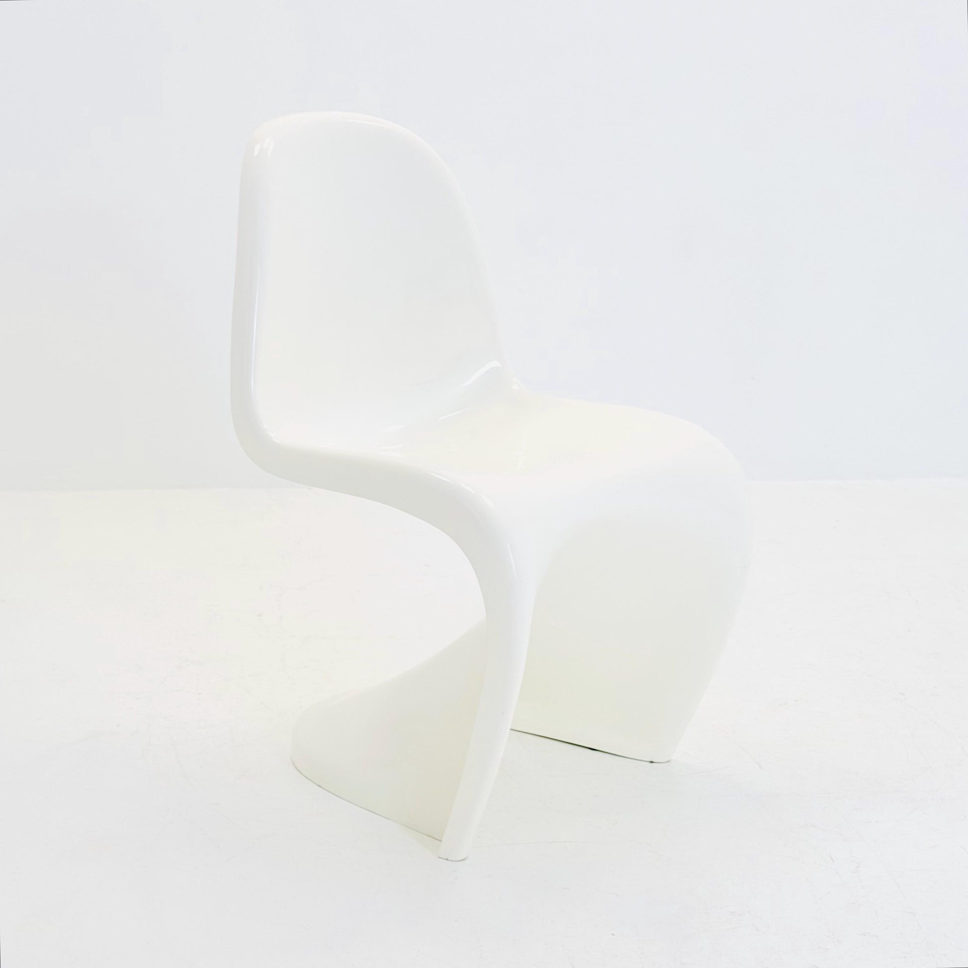 RARE Edition White Panton Chair by Verner Panton for Herman Miller, 1968 | Iconic Space-Age Design fiberglass