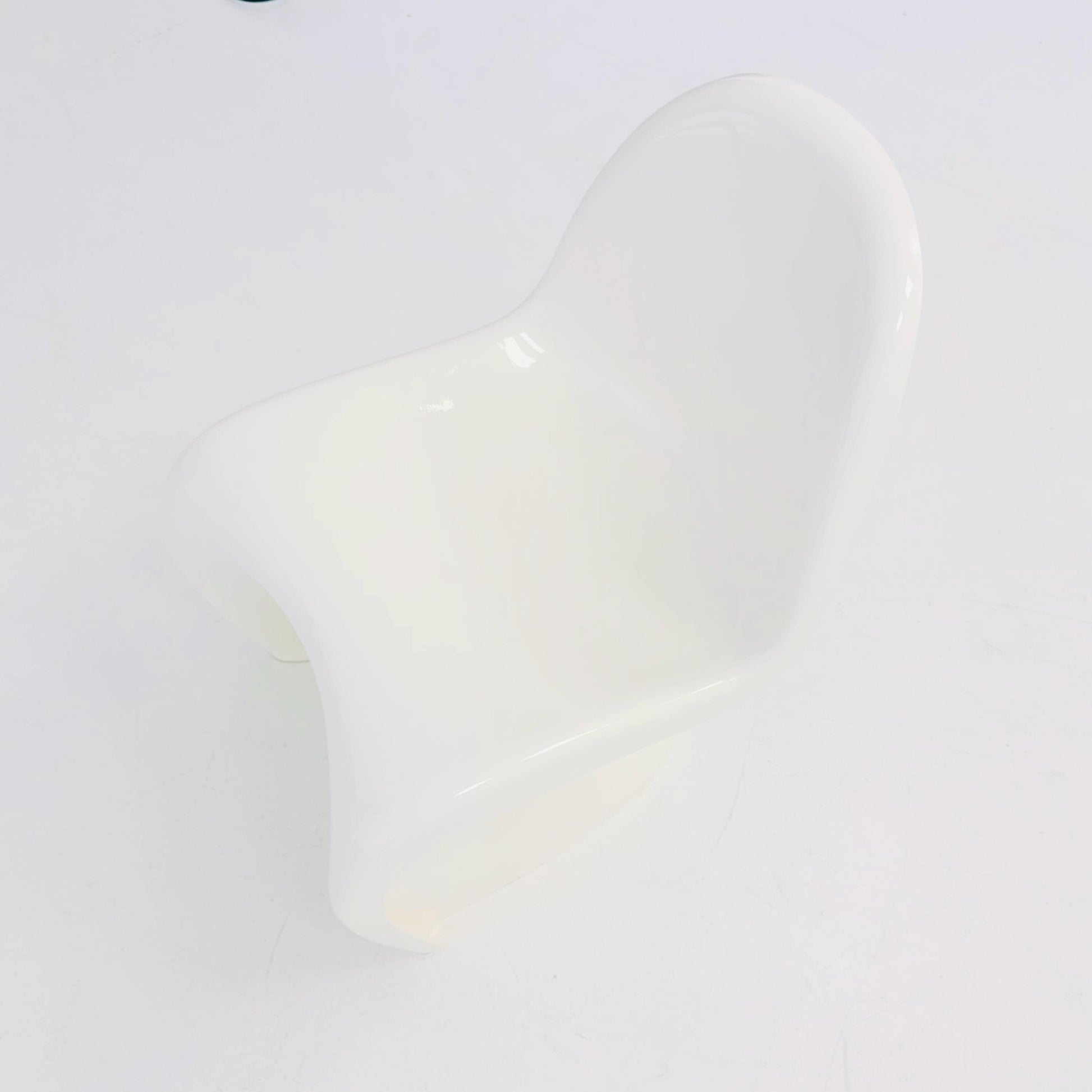 RARE Edition White Panton Chair by Verner Panton for Herman Miller, 1968 | Iconic Space-Age Design fiberglass