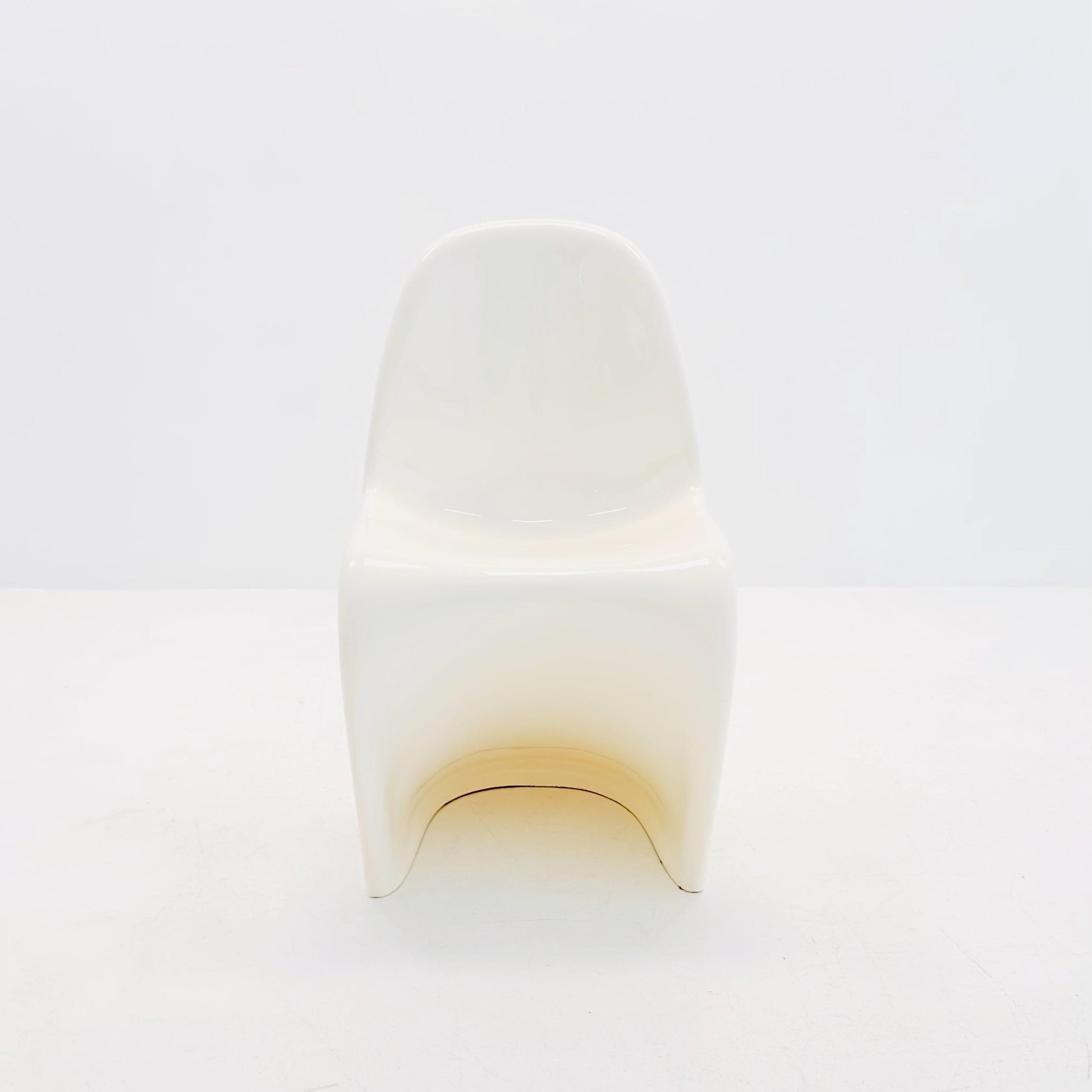 RARE Edition White Panton Chair by Verner Panton for Herman Miller, 1968 | Iconic Space-Age Design fiberglass