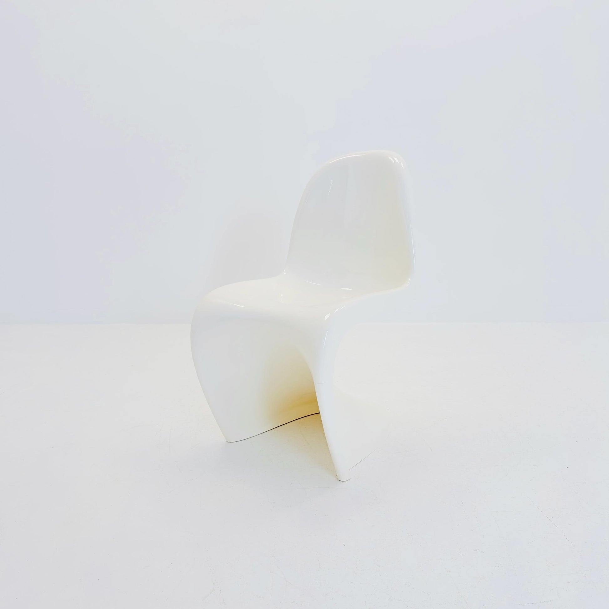 RARE Edition White Panton Chair by Verner Panton for Herman Miller, 1968 | Iconic Space-Age Design fiberglass