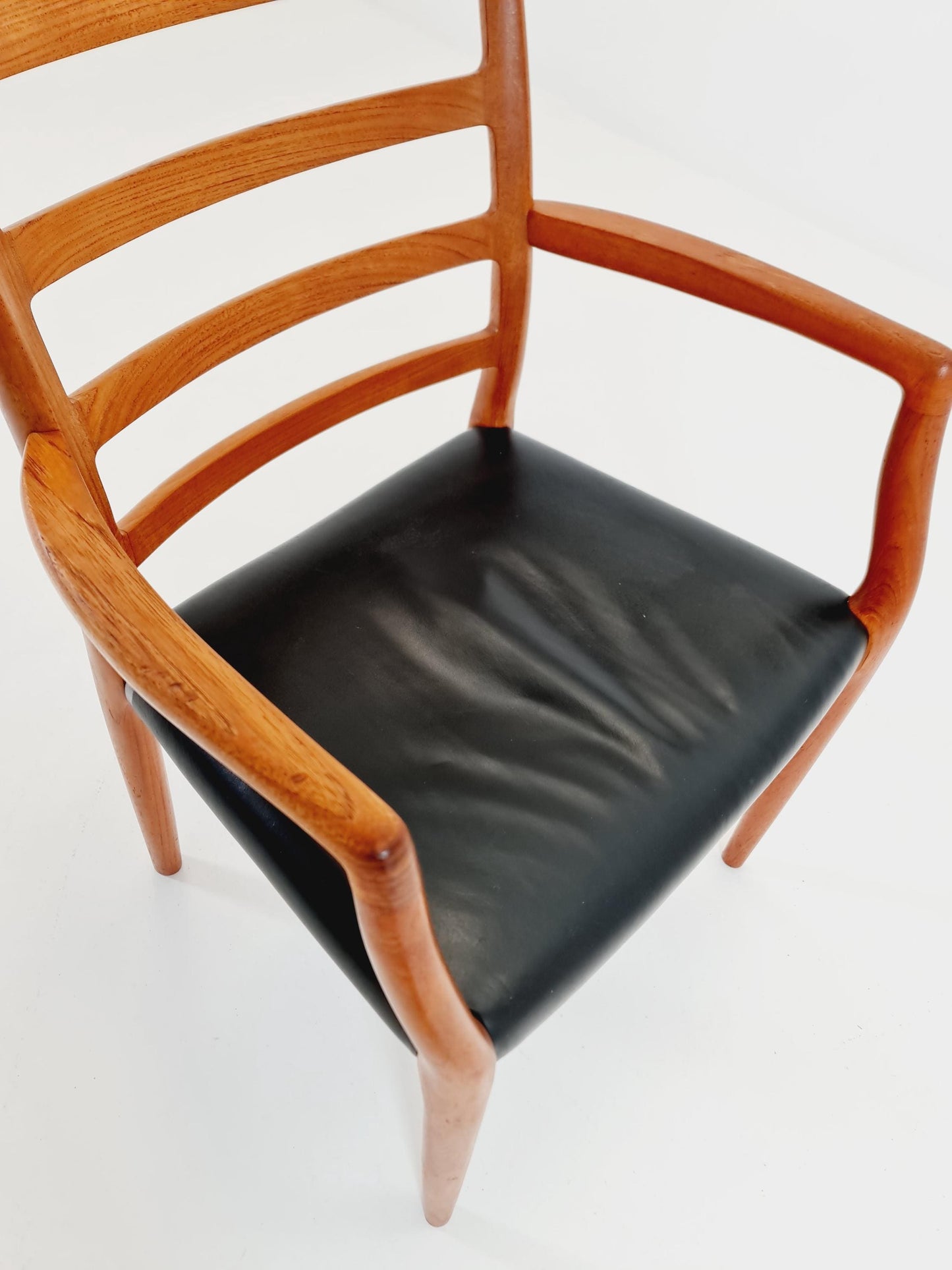 Rare Teak Armchair By Niels Otto Moller for J.LMollers model N 62 1960s