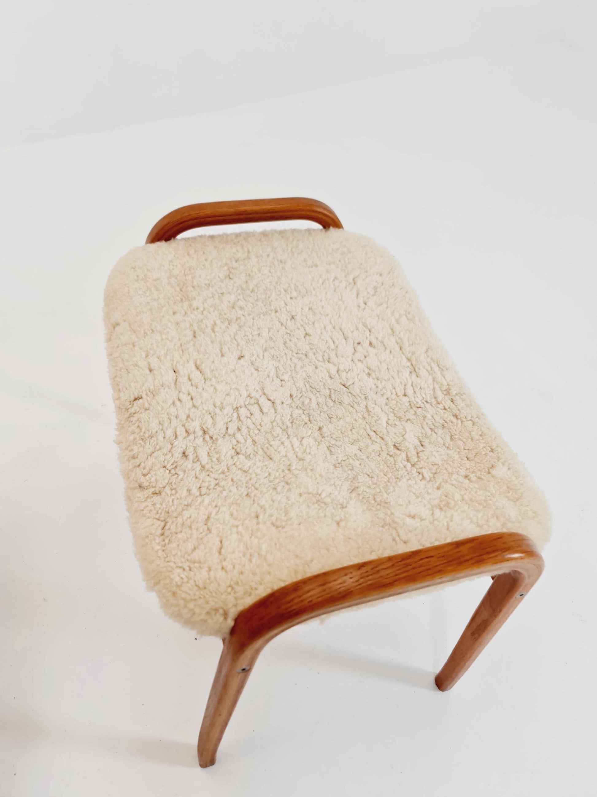 Mid century Lamino Armchair and foot stool By Yngve Ekstöm For Swedese 1960
