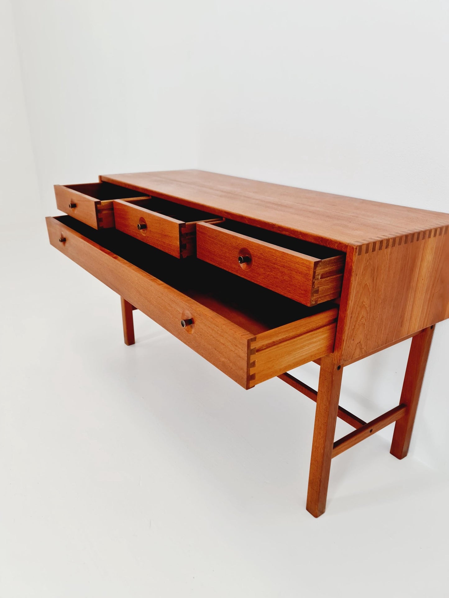 Rare Mid century Dansih Teak Sideboard /chest of Drawers by Nils Jonsson for Trodes , 1960s