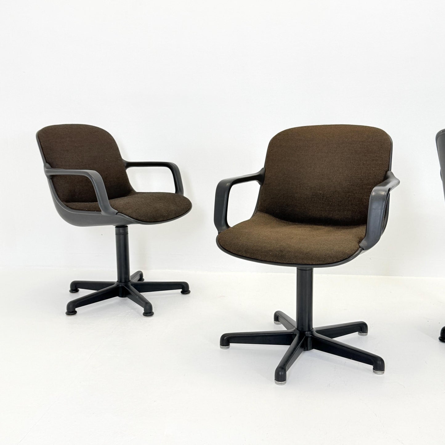 1 of 5 Mid-Century Modern, Desk - Office Chair – by Charles Pollock for Comforto Germany 1970s