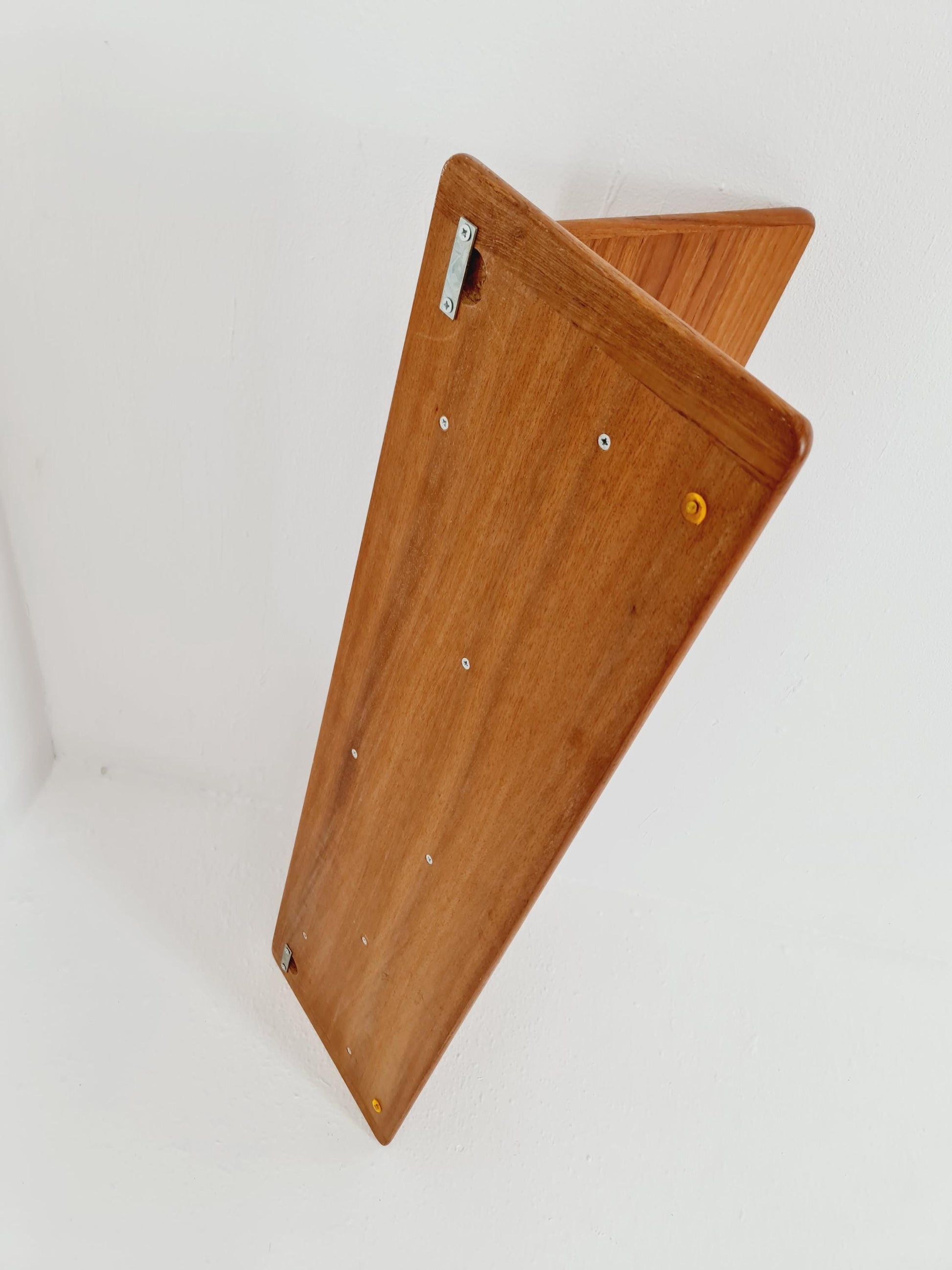 Mid century Danish Wardarobe Set with Mirror By Silkborg Møbelfabrik, teak wall coat rack 1960s