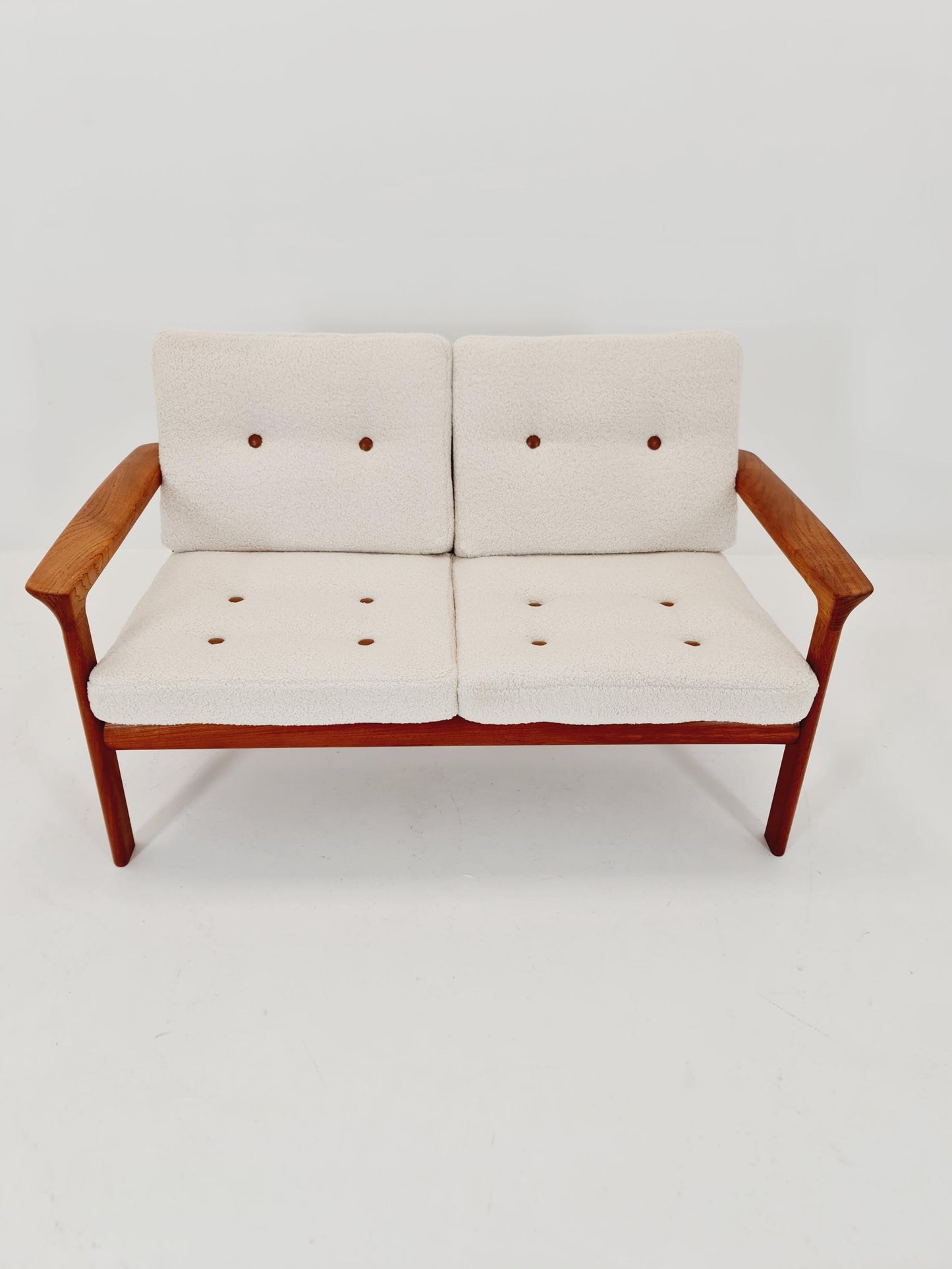 Mid century easy lounge couch by Sven ellekaer for komfort teak , 1960s