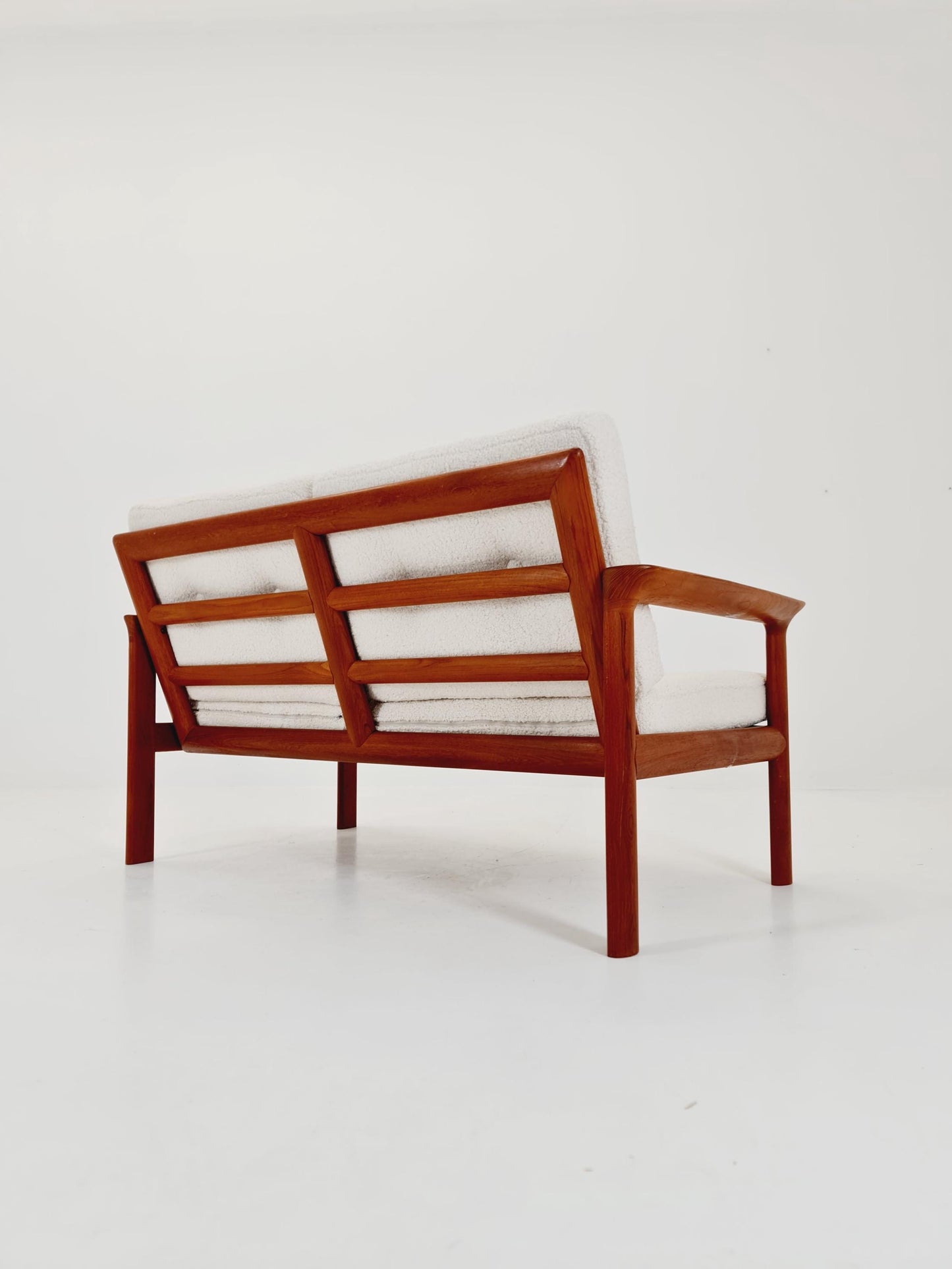 Mid century easy lounge couch by Sven ellekaer for komfort teak , 1960s