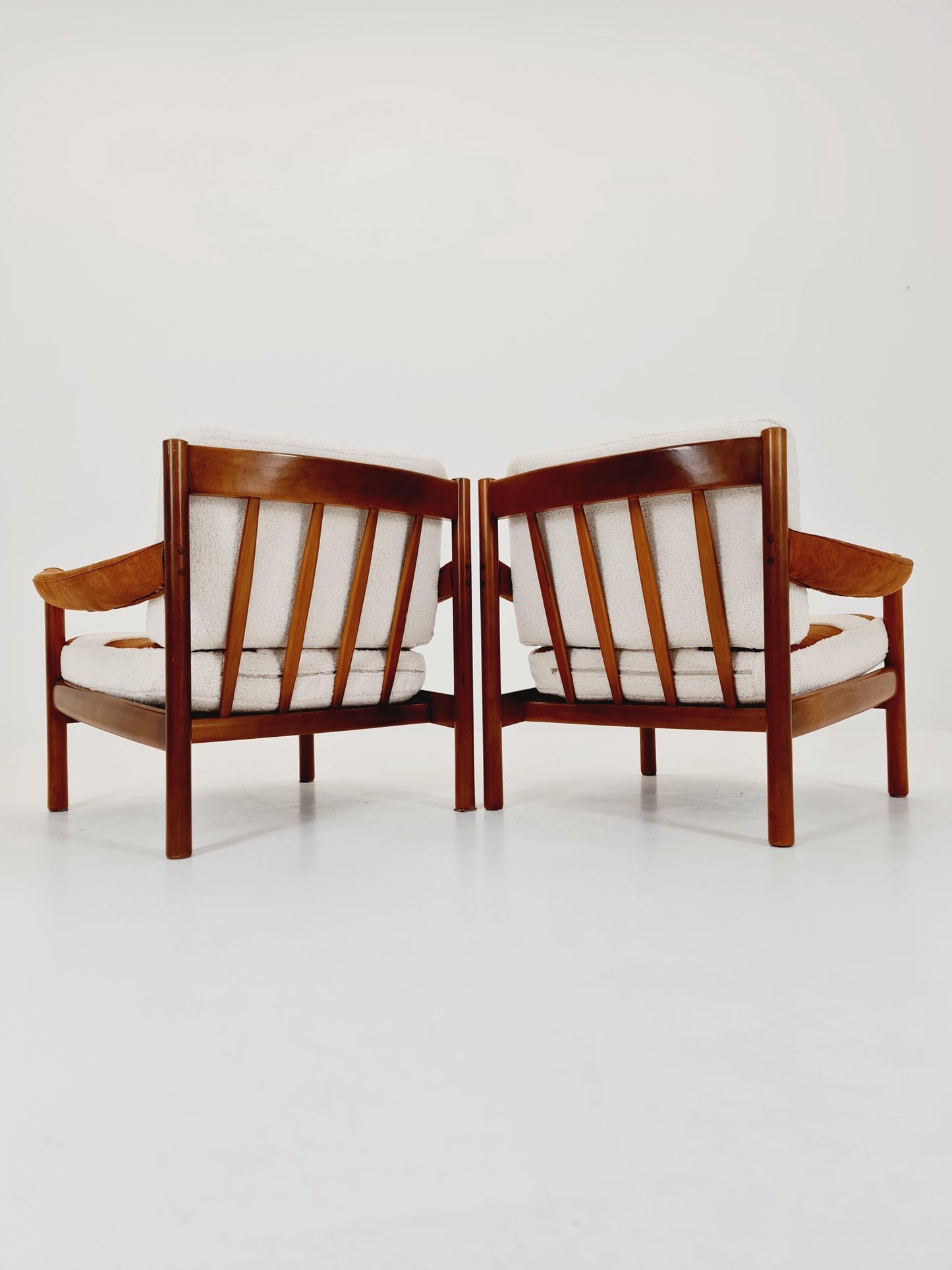 Rare Midcentury German Set of club lounge chair , 1950s