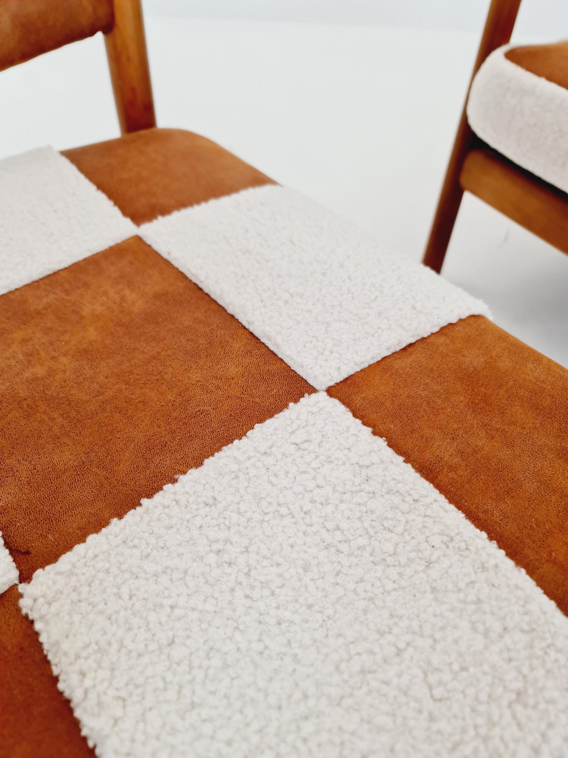 Rare Midcentury German Set of club lounge chair , 1950s