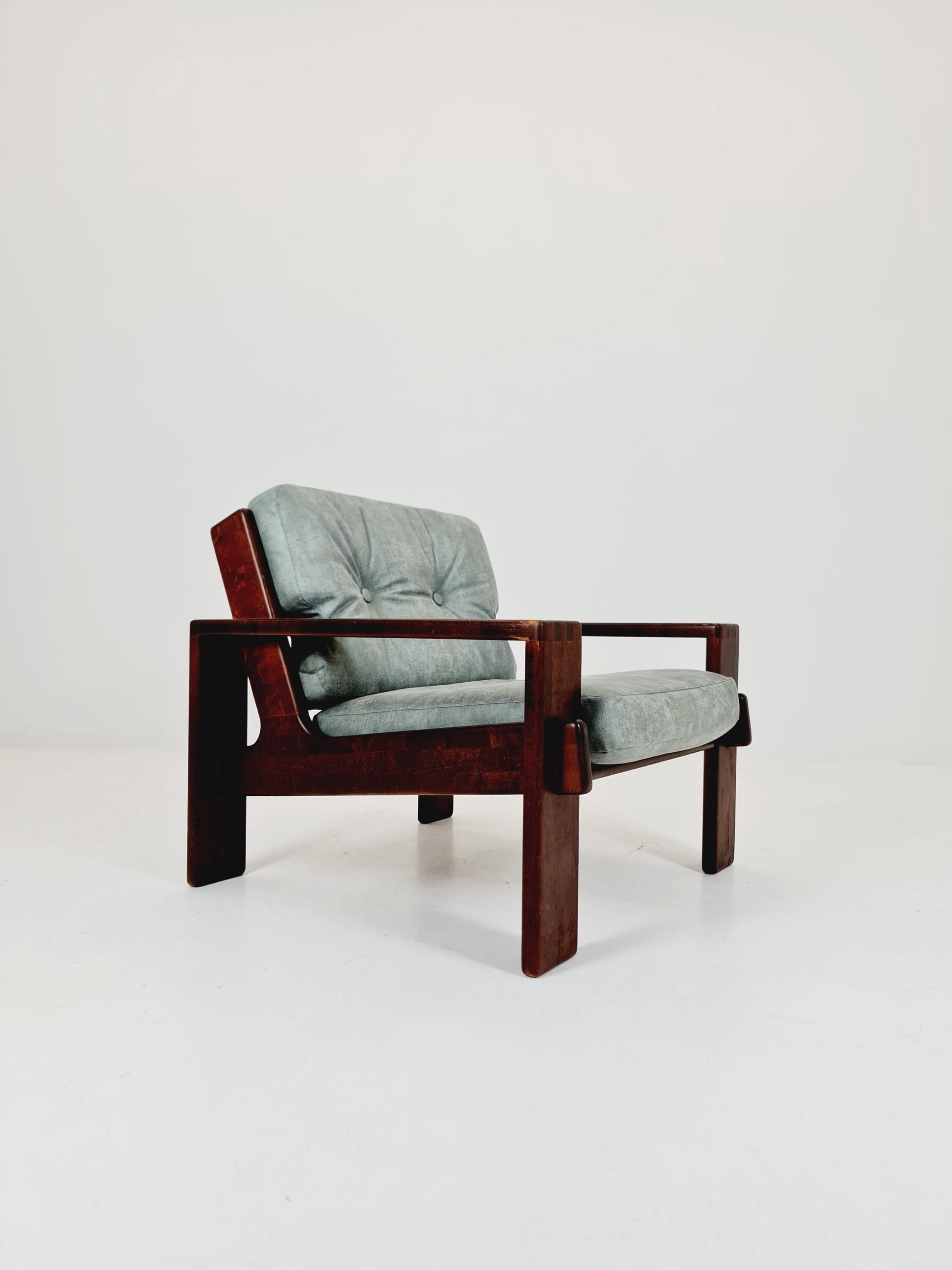Midcentury “Bonanza” easy lounge chair by Esko Pajamies for Askoo, Finland, 1960s,