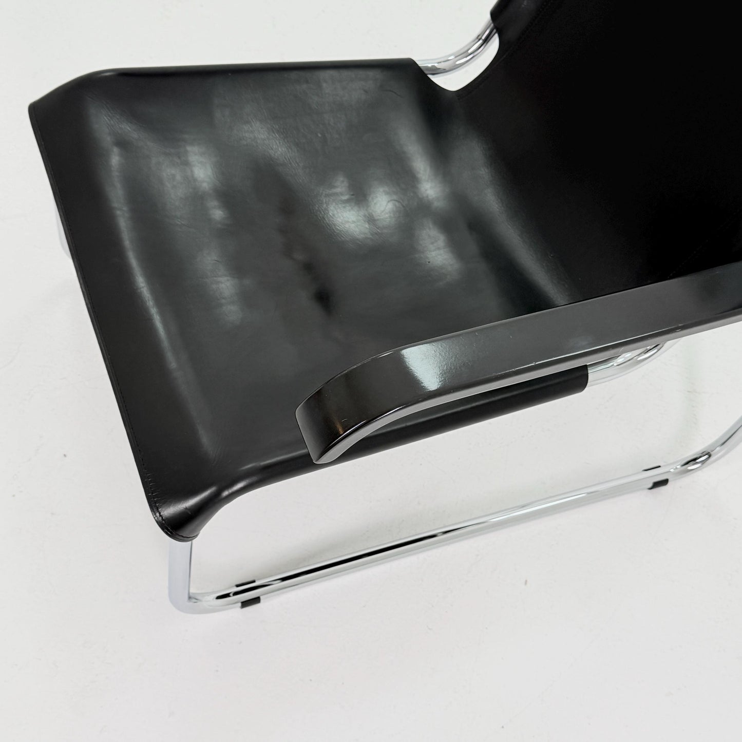 Mid century Bauhaus B35 Lounge Chair by Marcel Breuer for Thonet Germany 1970s