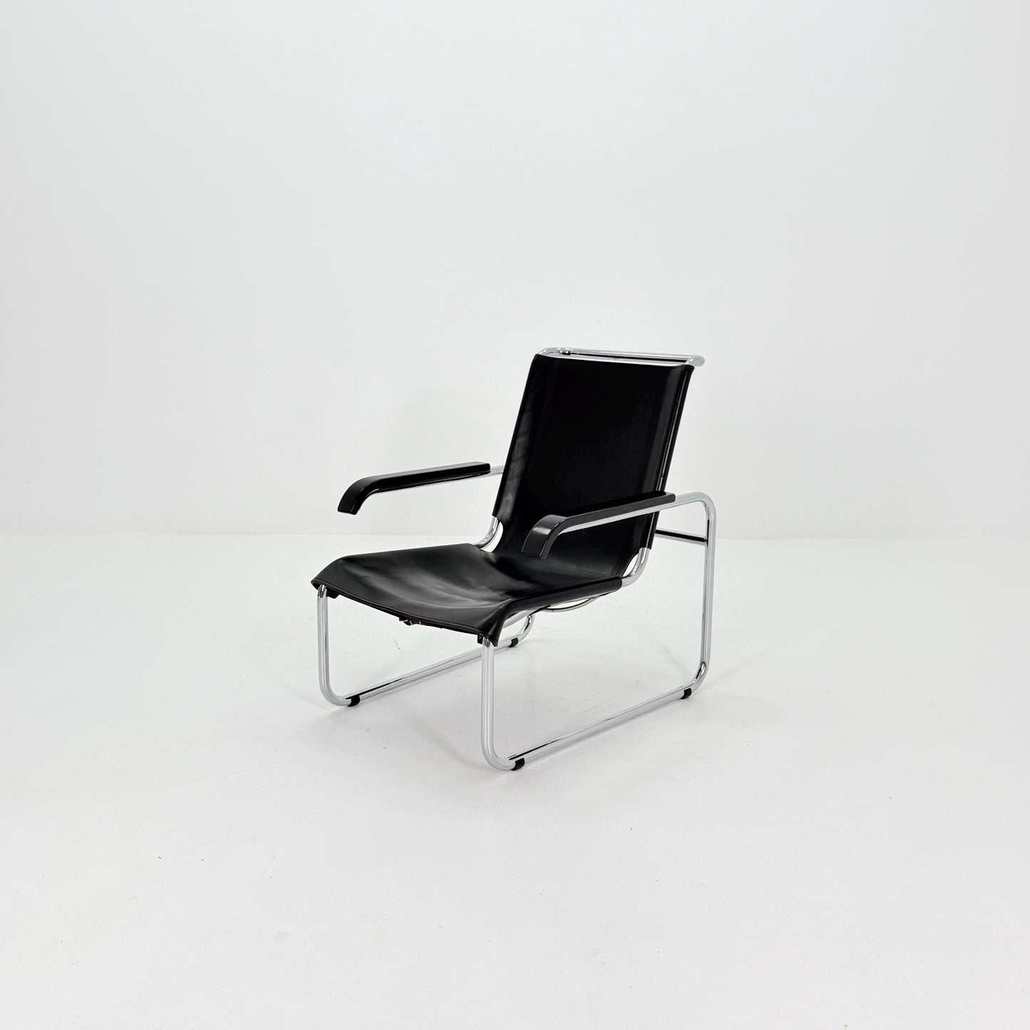 Mid century Bauhaus B35 Lounge Chair by Marcel Breuer for Thonet Germany 1970s