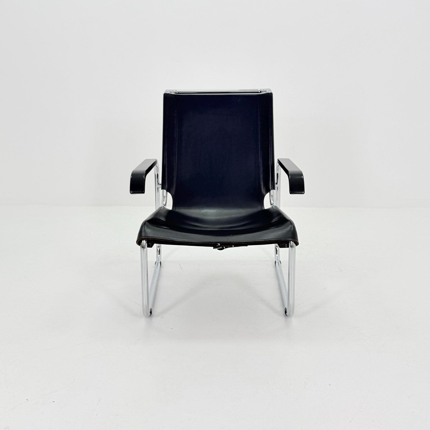 Mid century Bauhaus B35 Lounge Chair by Marcel Breuer for Thonet Germany 1970s
