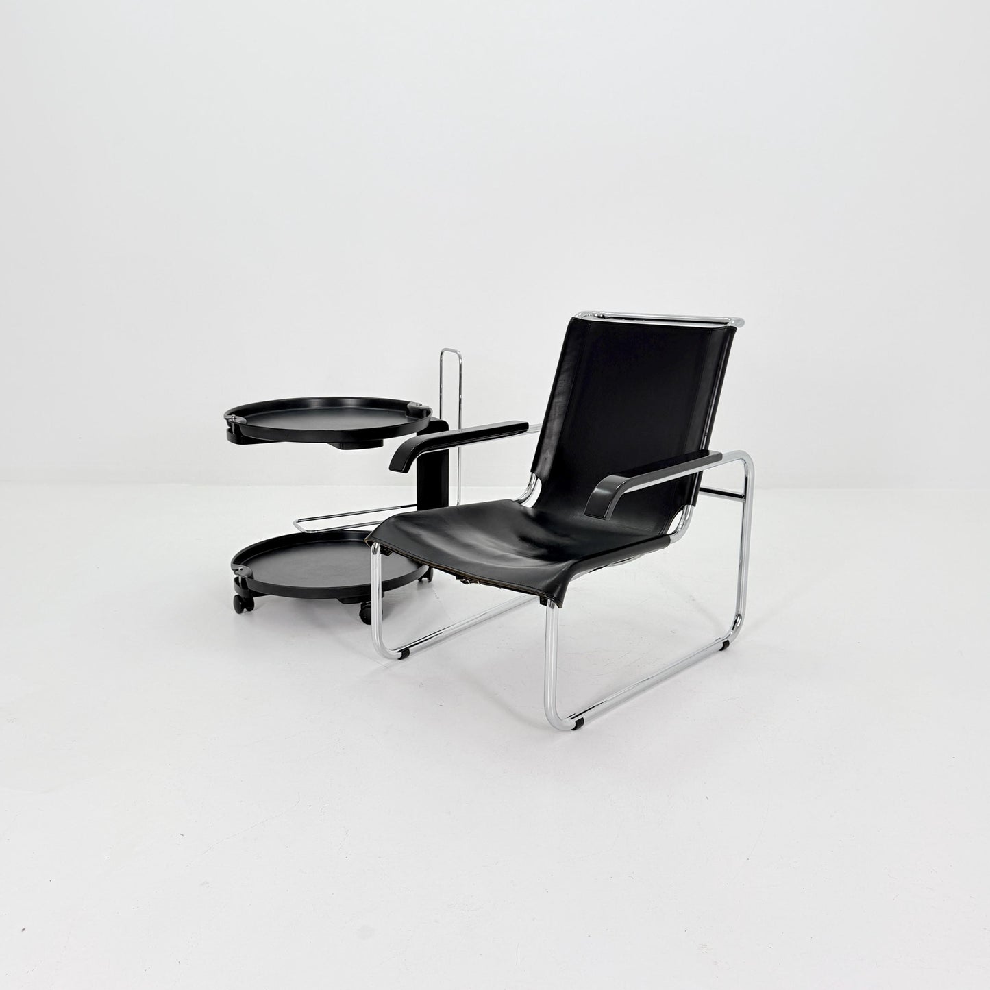 Mid century Bauhaus B35 Lounge Chair by Marcel Breuer for Thonet Germany 1970s