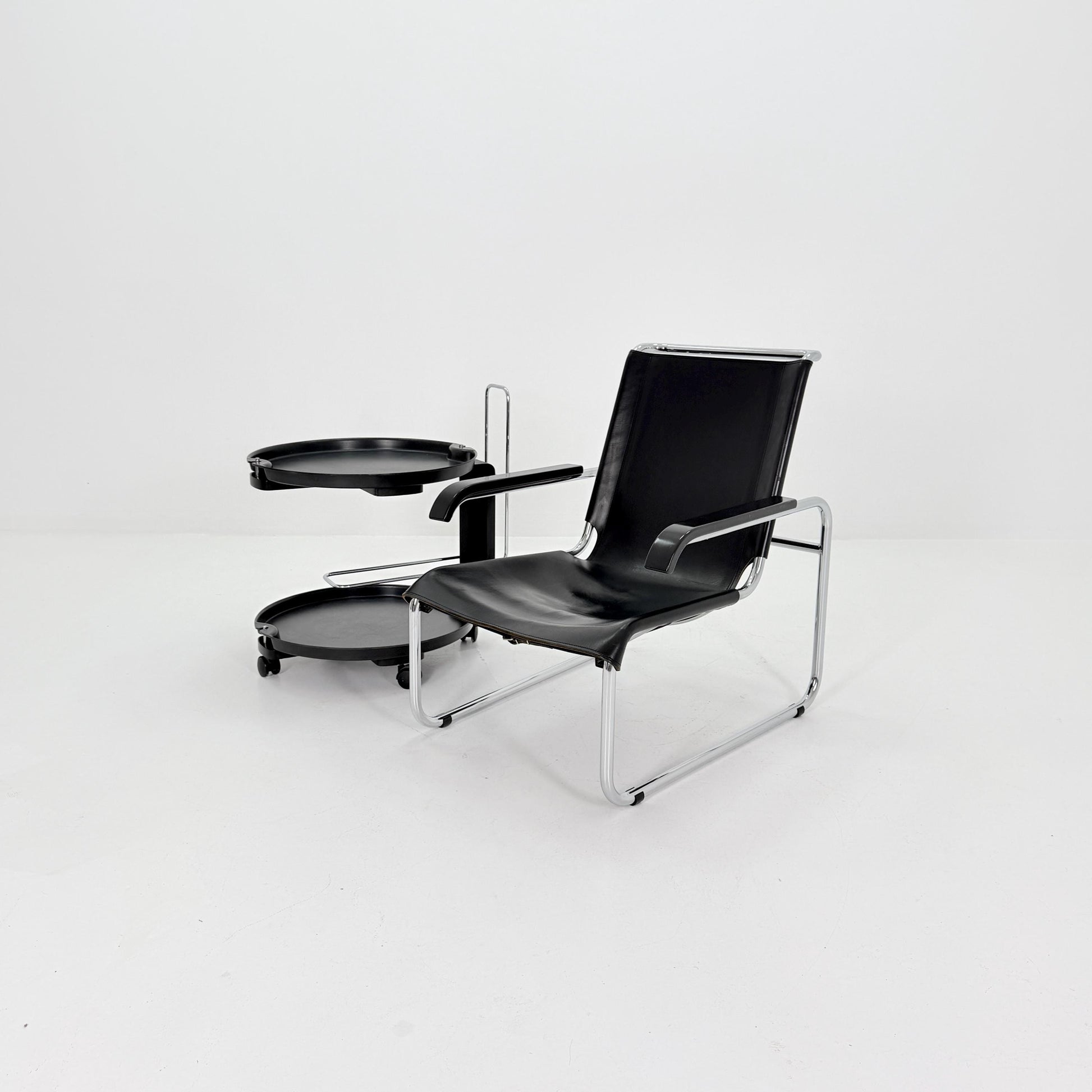 Mid century Bauhaus B35 Lounge Chair by Marcel Breuer for Thonet Germany 1970s