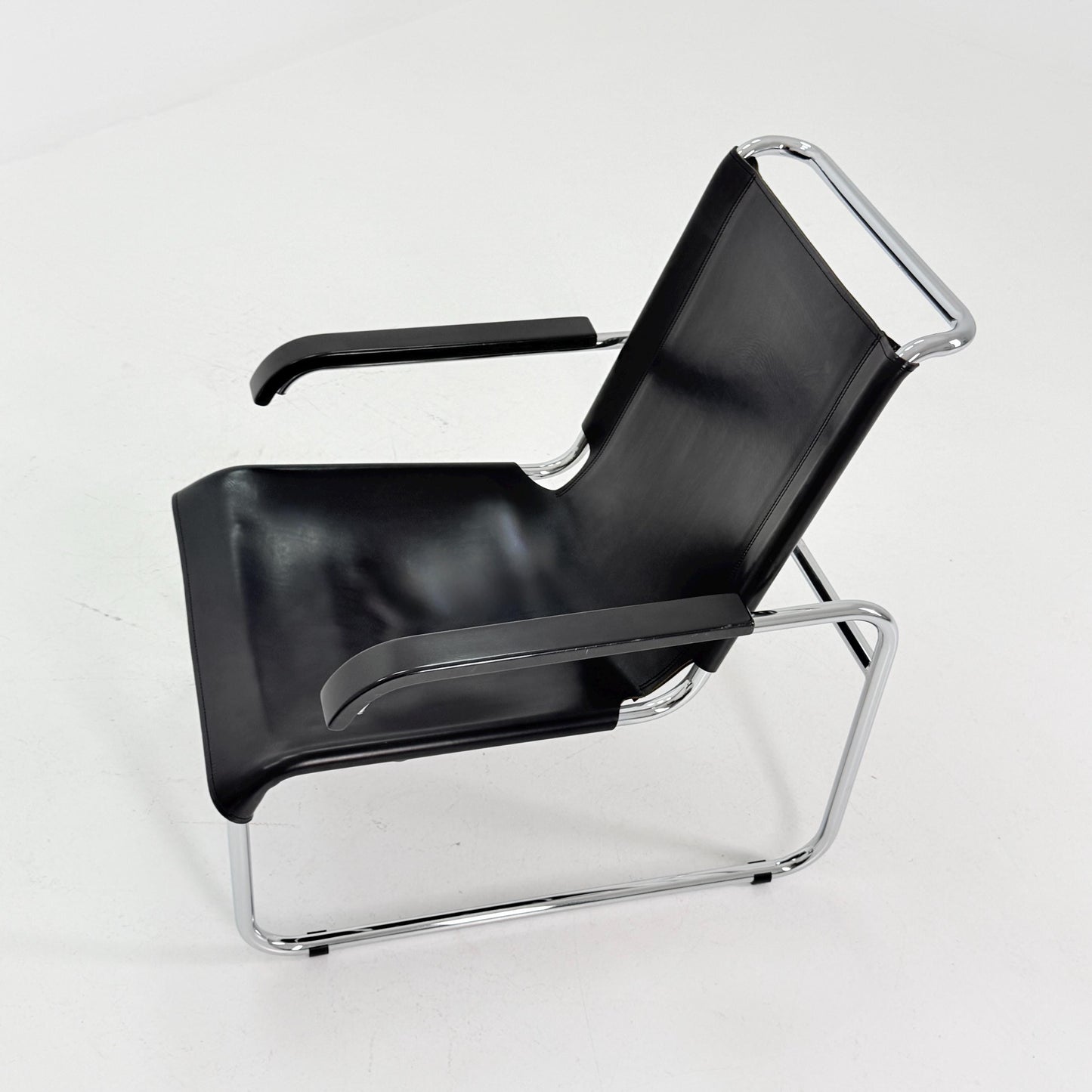 Mid century Bauhaus B35 Lounge Chair by Marcel Breuer for Thonet Germany 1970s