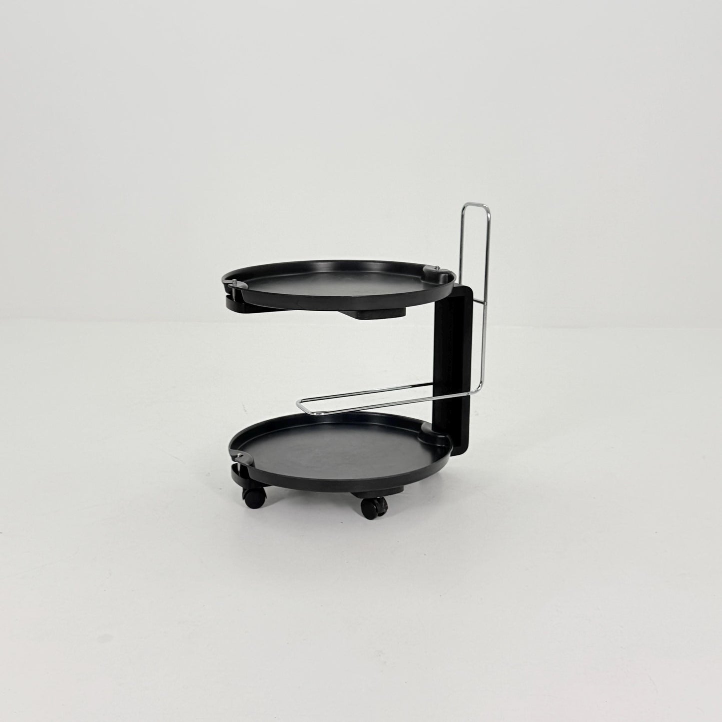 Mid century Rosenthal Service Trolley by Waldemar Rothe – 1980s German Bar Cart with Removable Trays
