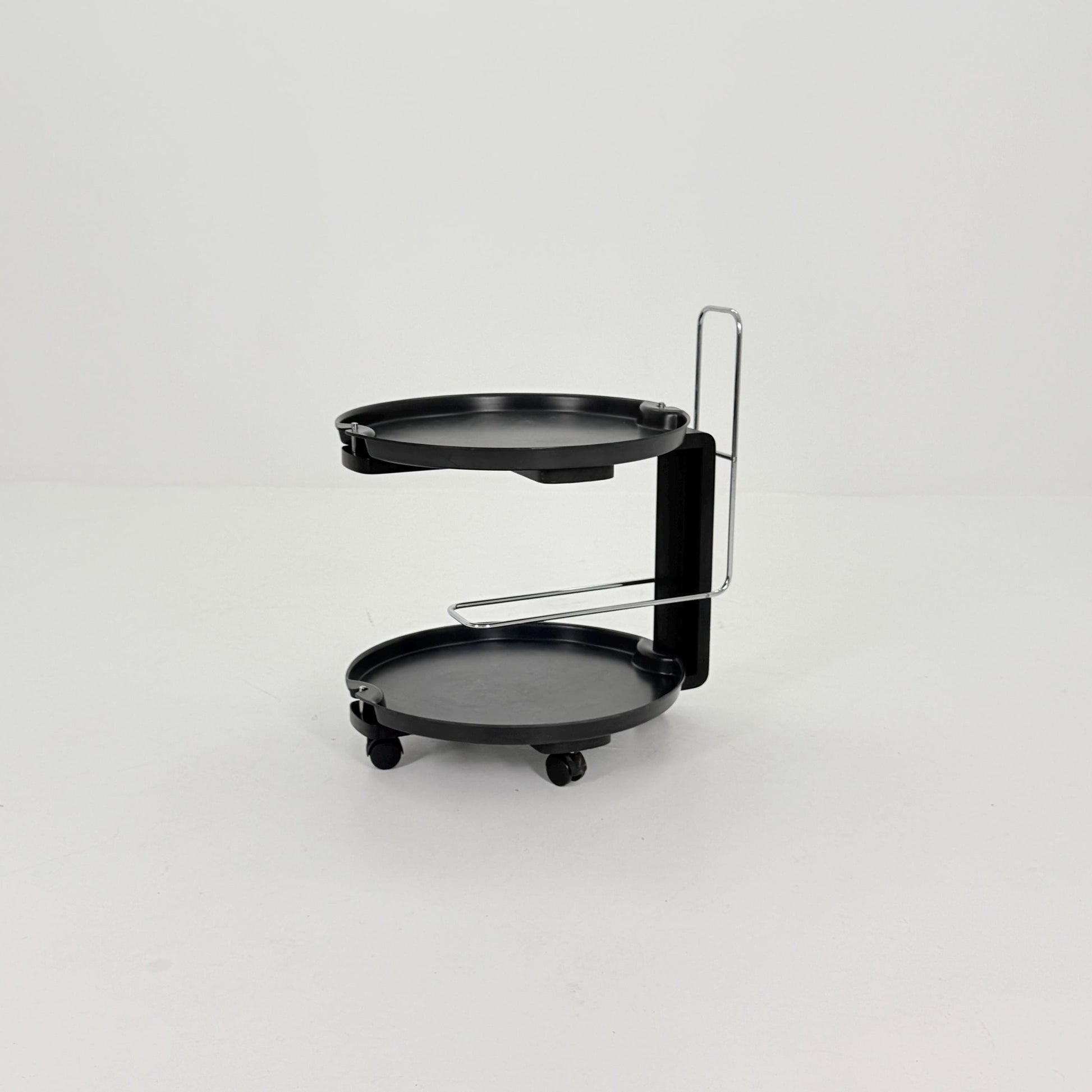 Mid century Rosenthal Service Trolley by Waldemar Rothe – 1980s German Bar Cart with Removable Trays
