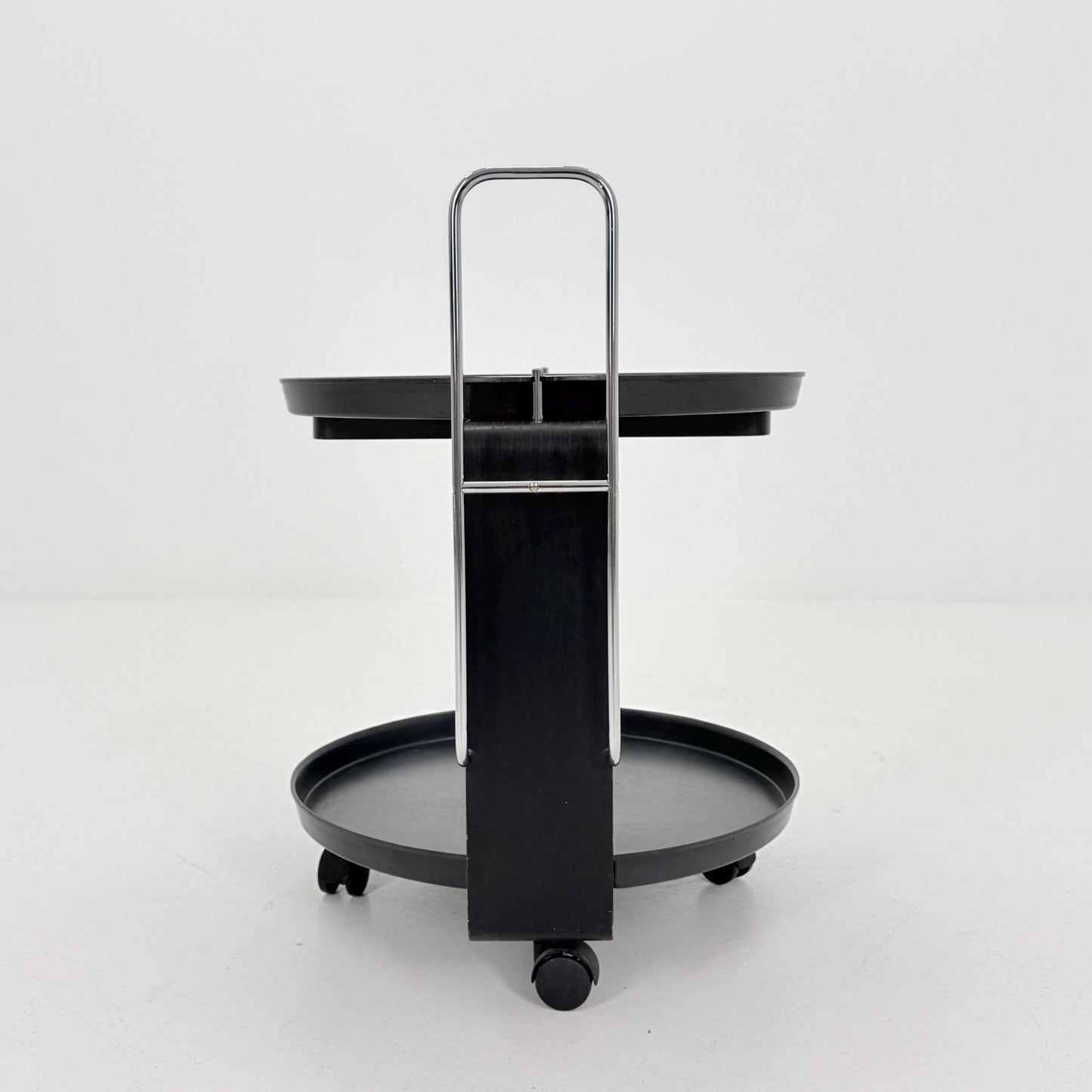 Mid century Rosenthal Service Trolley by Waldemar Rothe – 1980s German Bar Cart with Removable Trays