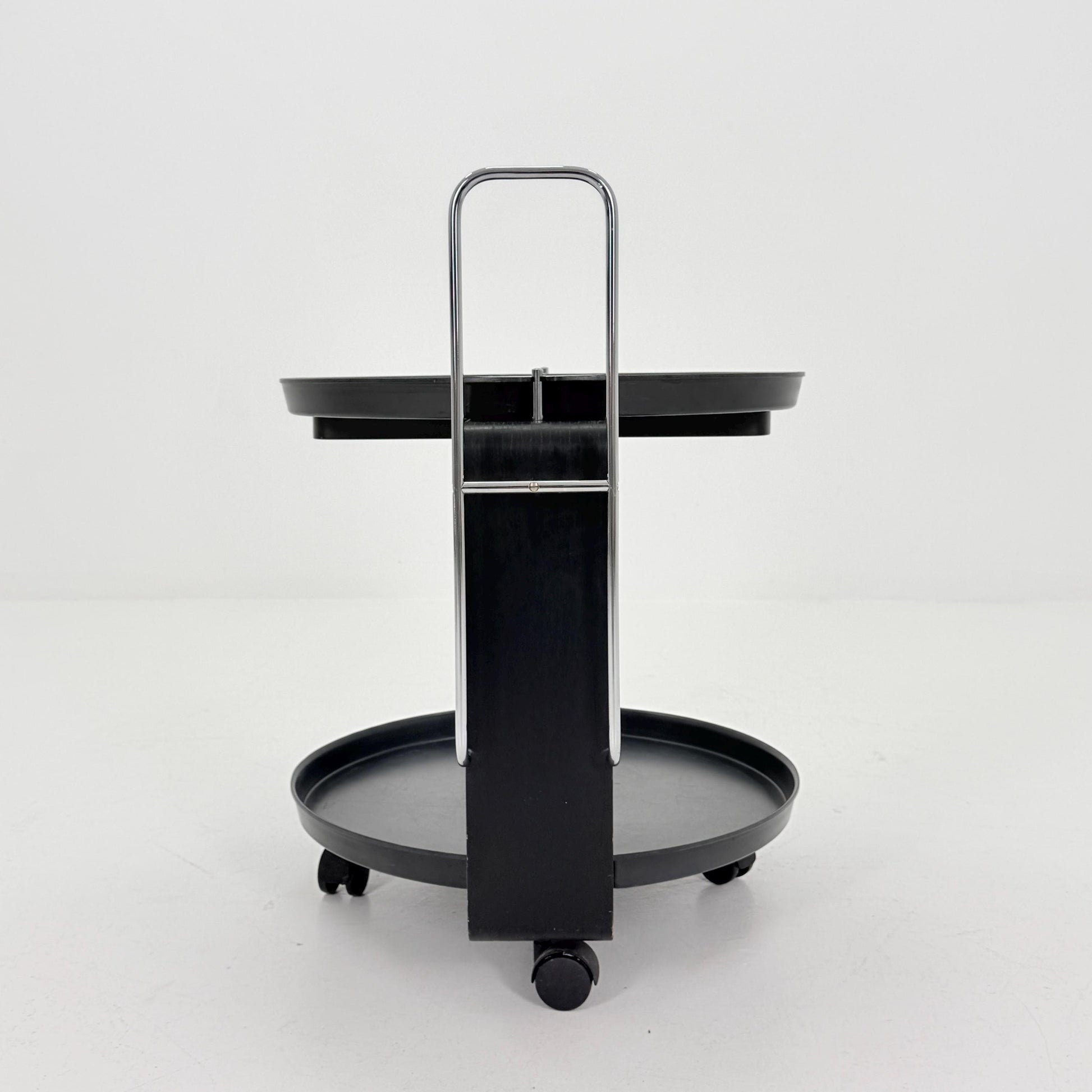 Mid century Rosenthal Service Trolley by Waldemar Rothe – 1980s German Bar Cart with Removable Trays