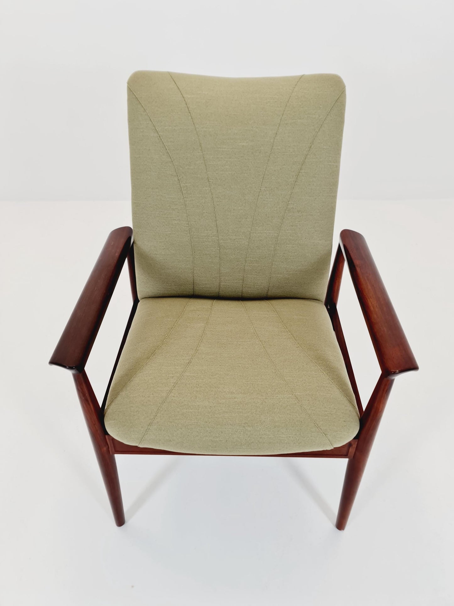 Danish Rare Rose wood Armchair By Finn Juhl For Cado Model 209 Diplomat, 1960s