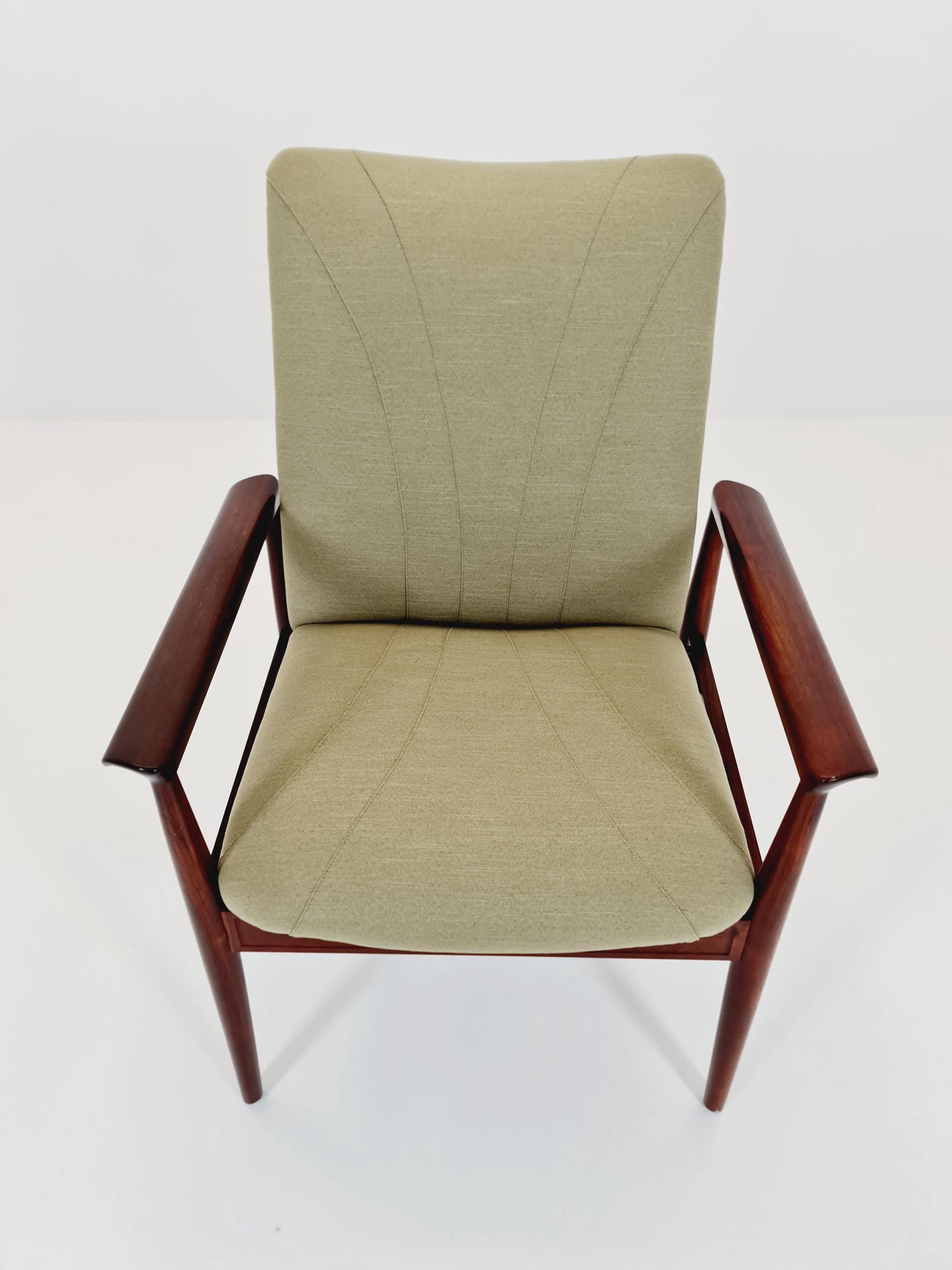 Danish Rare Rose wood Armchair By Finn Juhl For Cado Model 209 Diplomat, 1960s