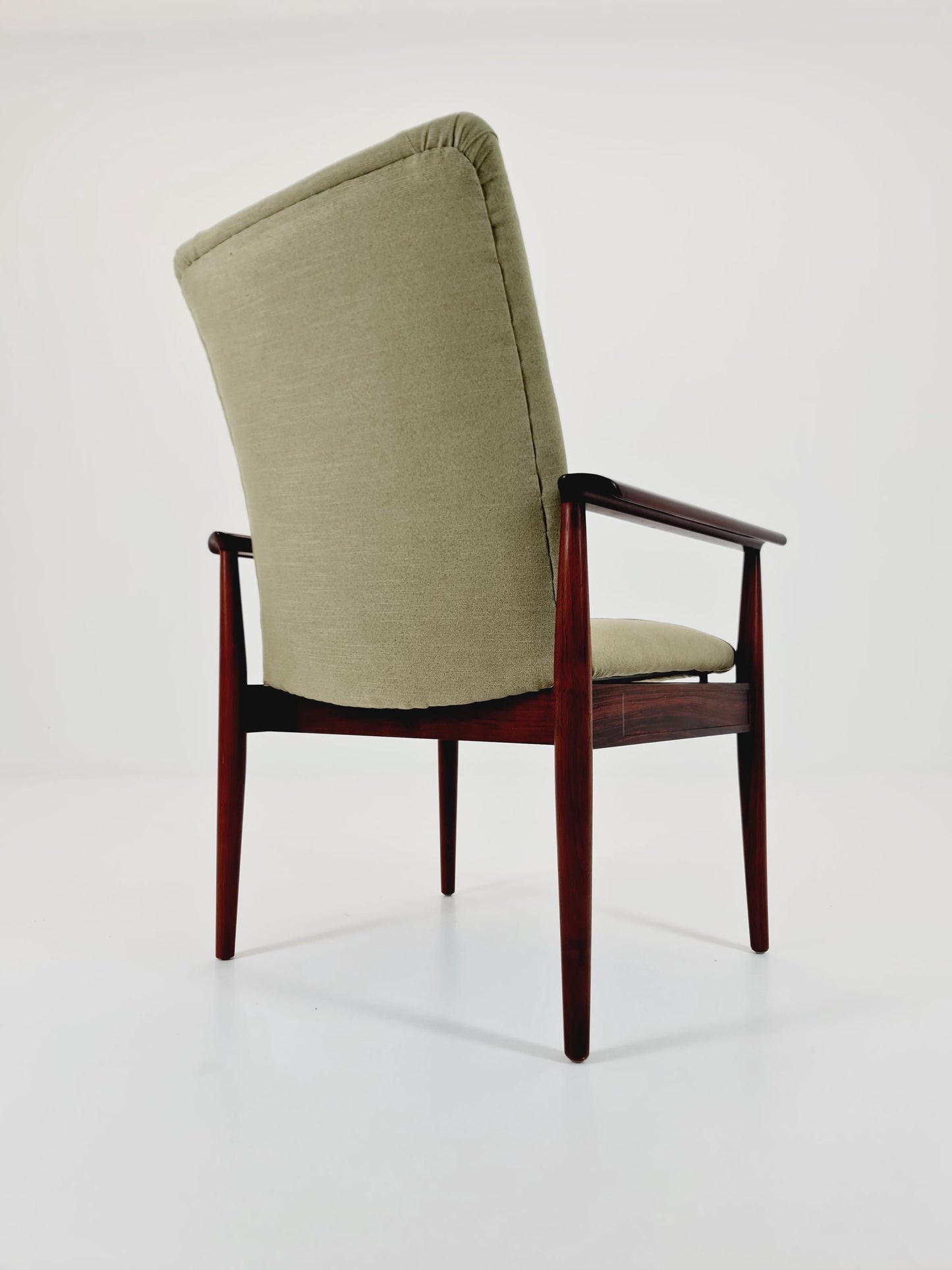 Danish Rare Rose wood Armchair By Finn Juhl For Cado Model 209 Diplomat, 1960s