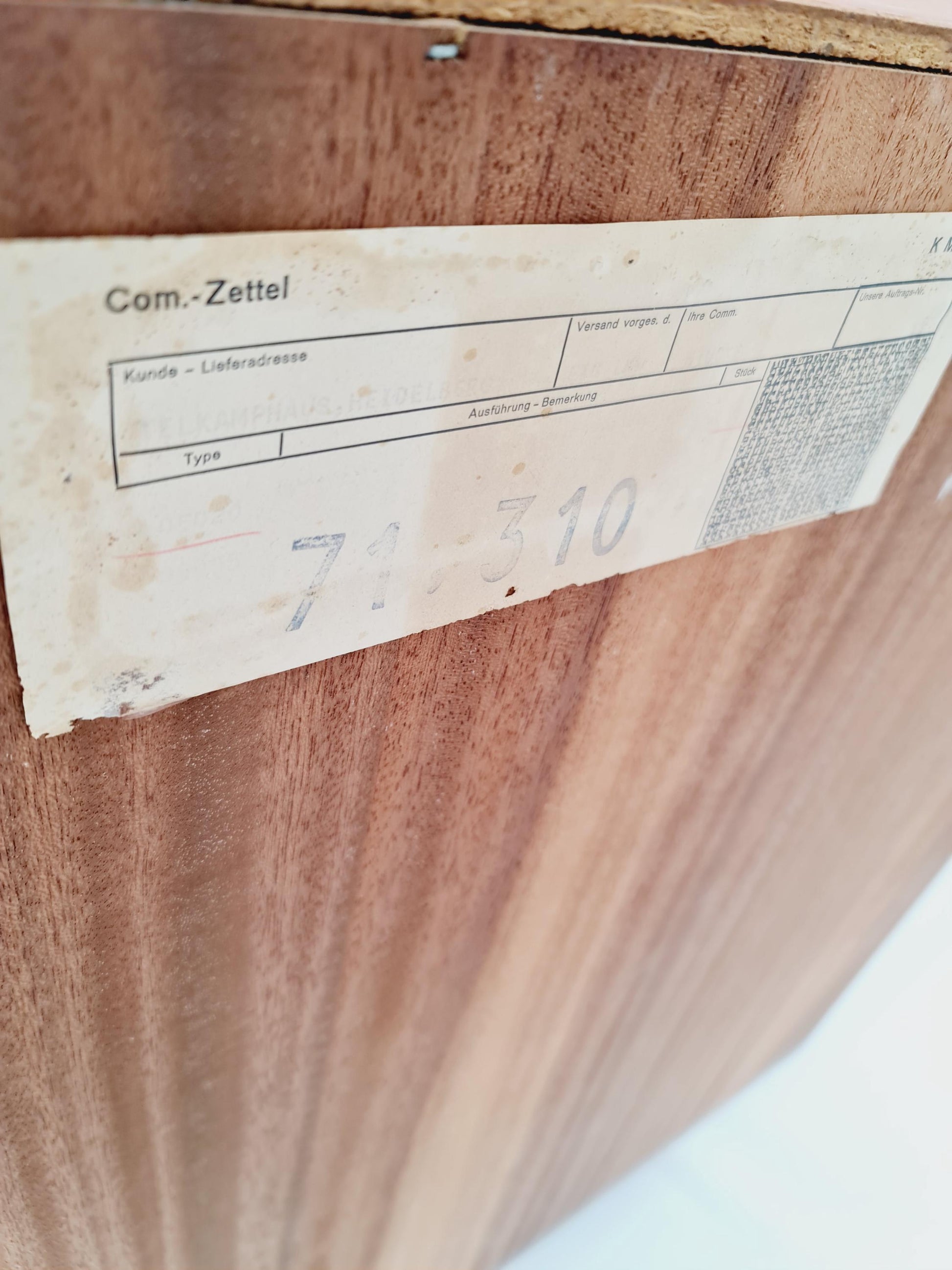 Vintage teak danish cabinet book case,By WK Möbel 1960s
