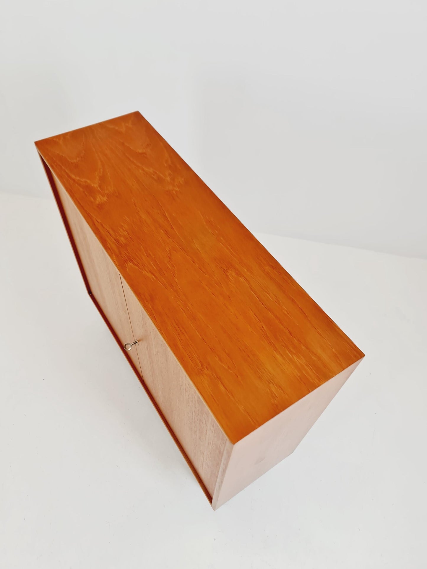 Vintage teak danish cabinet book case,By WK Möbel 1960s