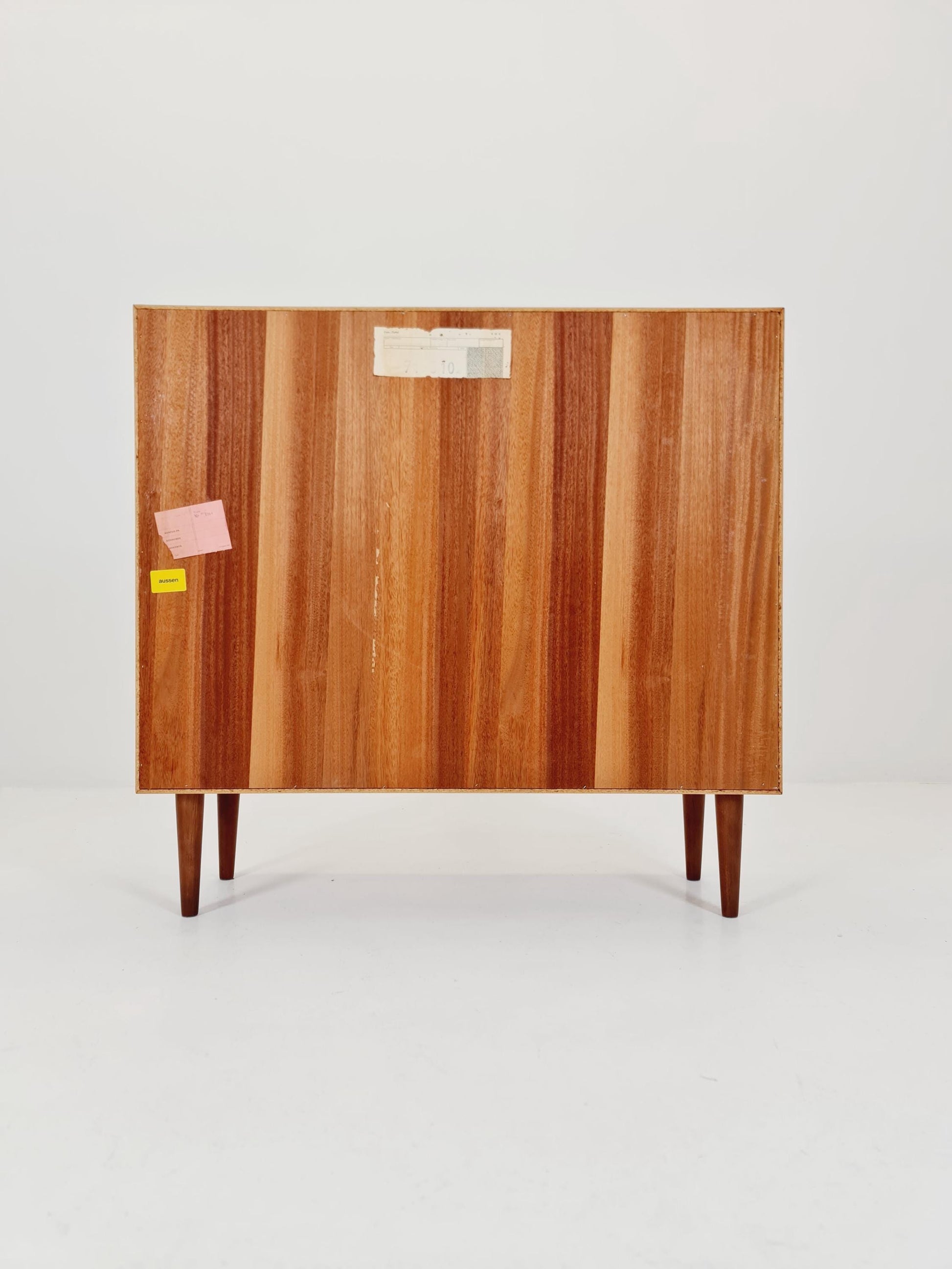 Vintage German teak cabinet sideboard By Wk , 1960s