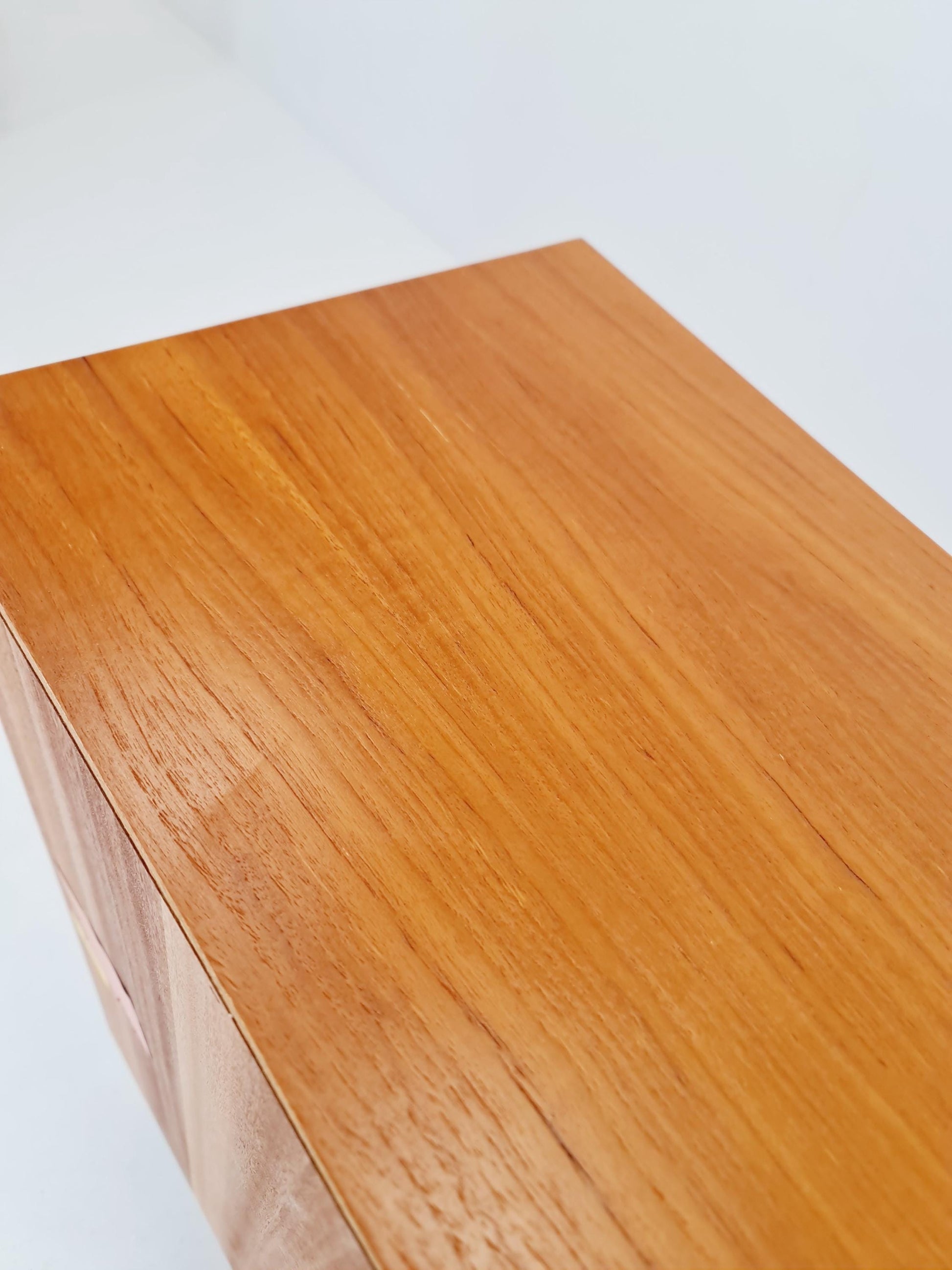 Vintage German teak cabinet sideboard By Wk , 1960s