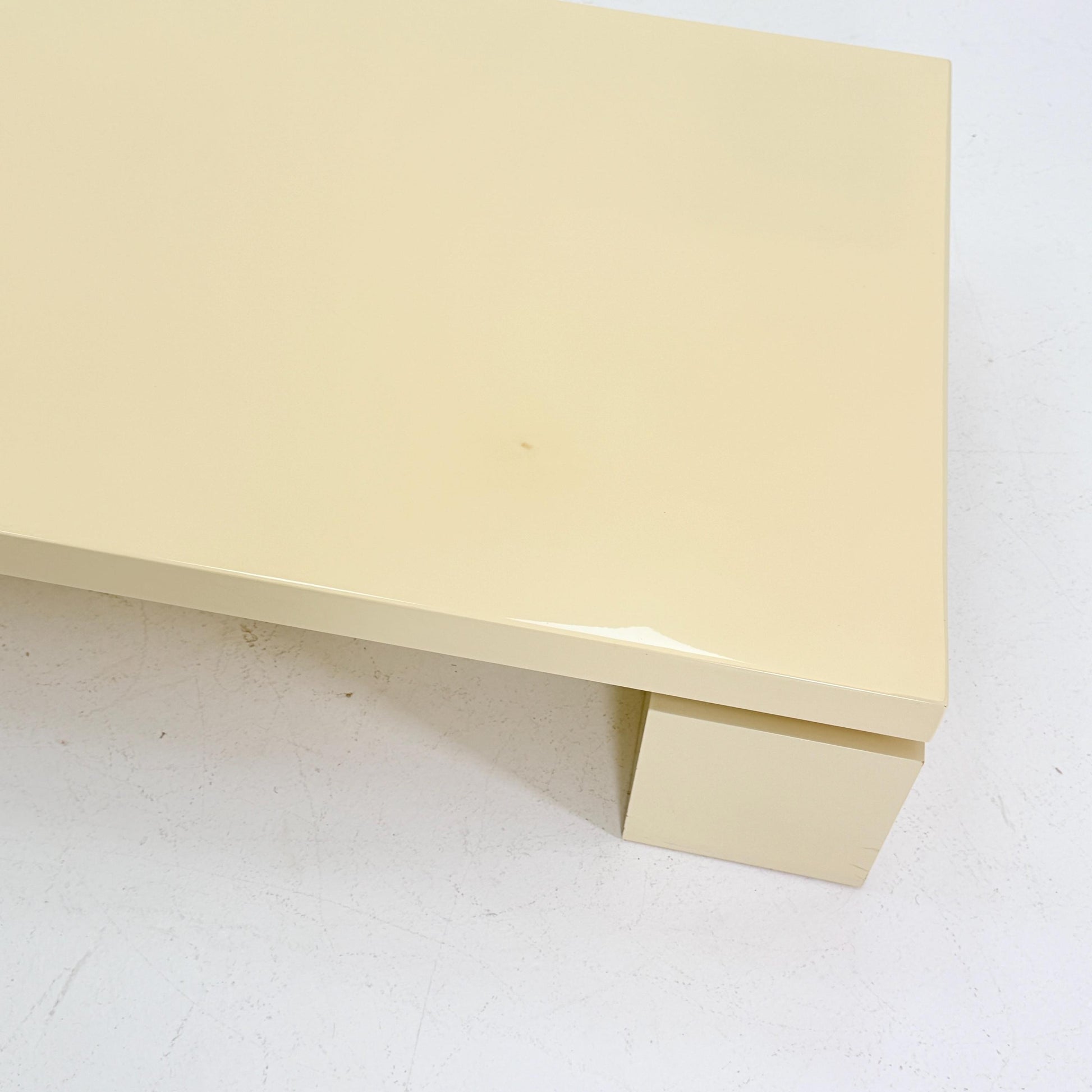 Mid century Postmodern Coffee Table by Willy Rizzo for Cidue, Italy 1970s,