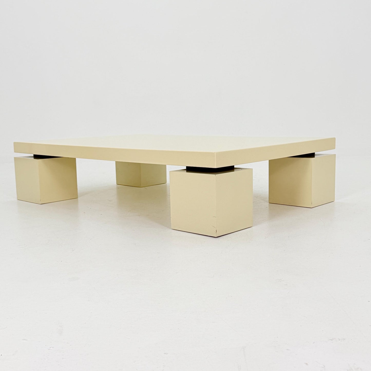 Mid century Postmodern Coffee Table by Willy Rizzo for Cidue, Italy 1970s,