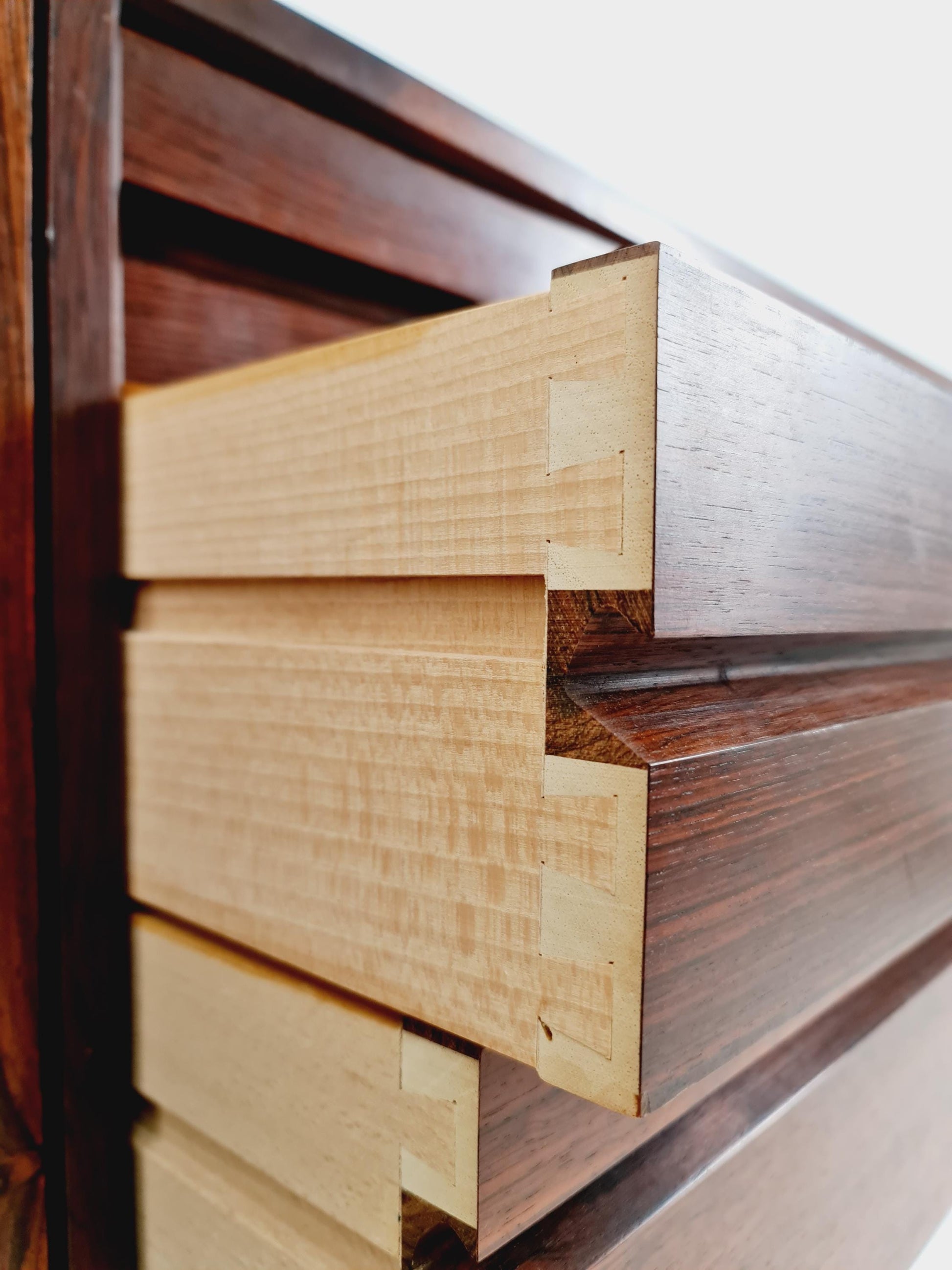Mid century Danish Rosewood floating sideboard / 2 cabinets by Poul Cadovius for Royal, Denmark, 1960s