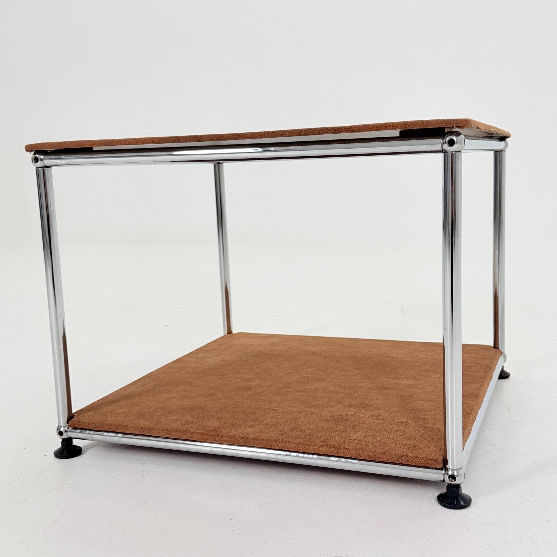 Mid Century USM Haller Side Table by Fritz Haller, 1970s
